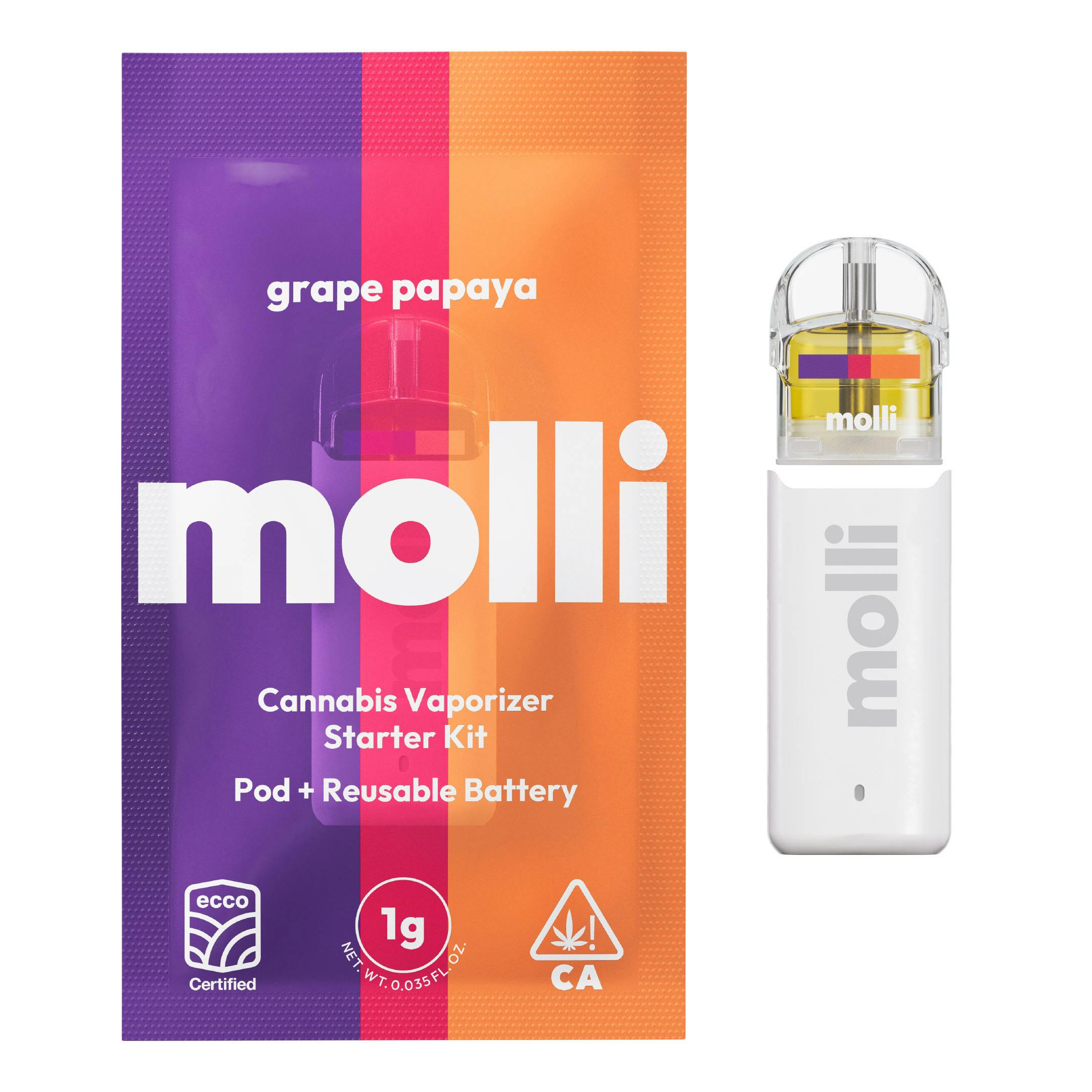 Molli — Grape Papaya Starter Kit
