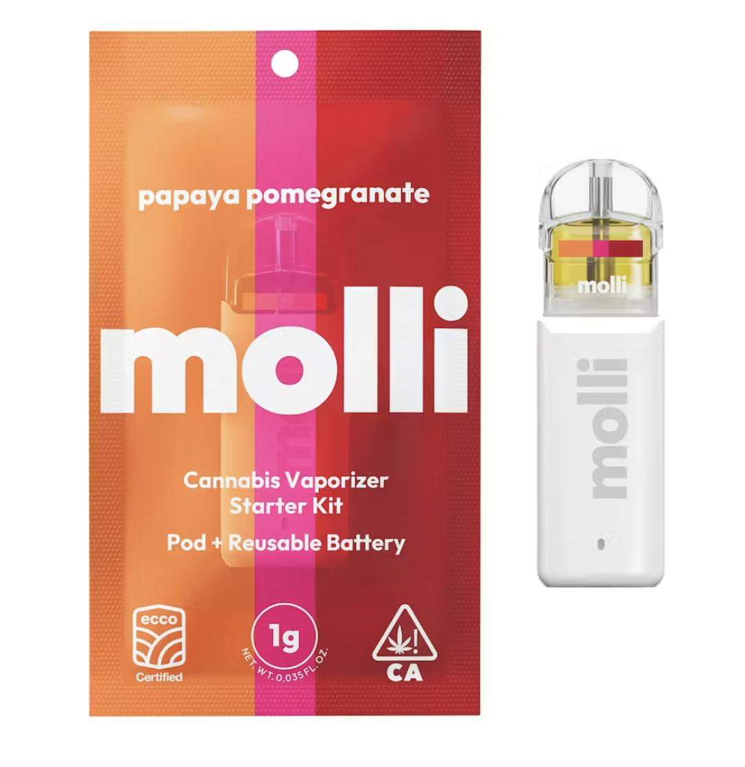 Molli: Papaya Pomegranate