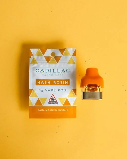 Cadillac Hash Rosin 1ml Pod - Lime Beltz (S) by Cadillac Cannabis