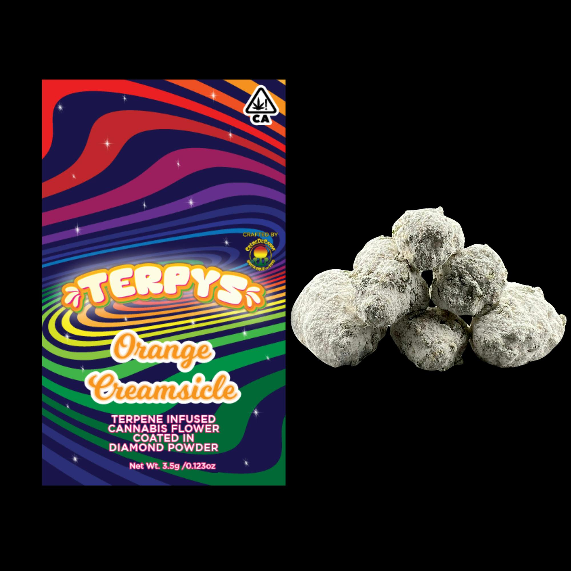 Terpys Infused Flower Orange Creamsicle