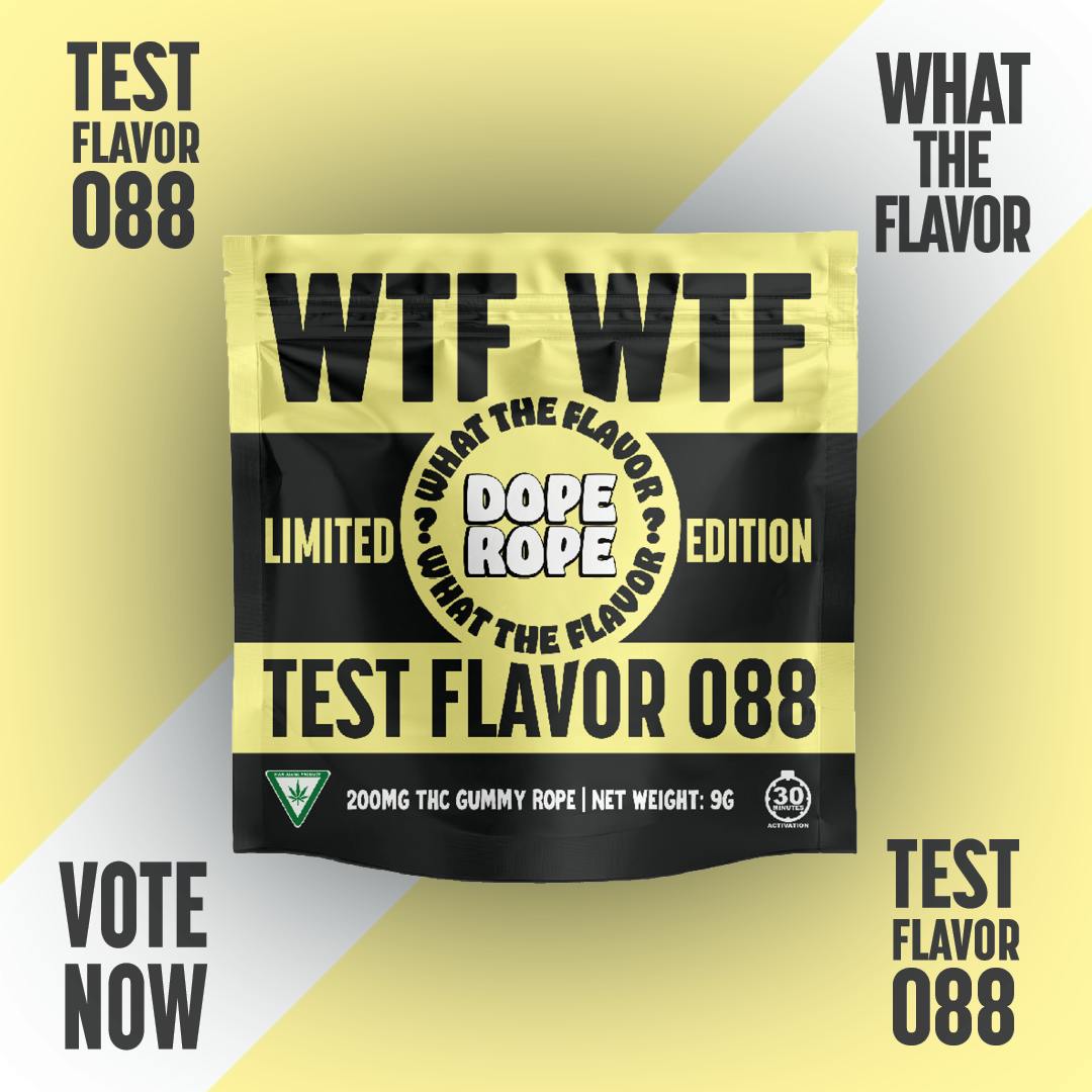 DOPE ROPE WTF | Test Flavor 088 | 200MG | LIMITED EDITION