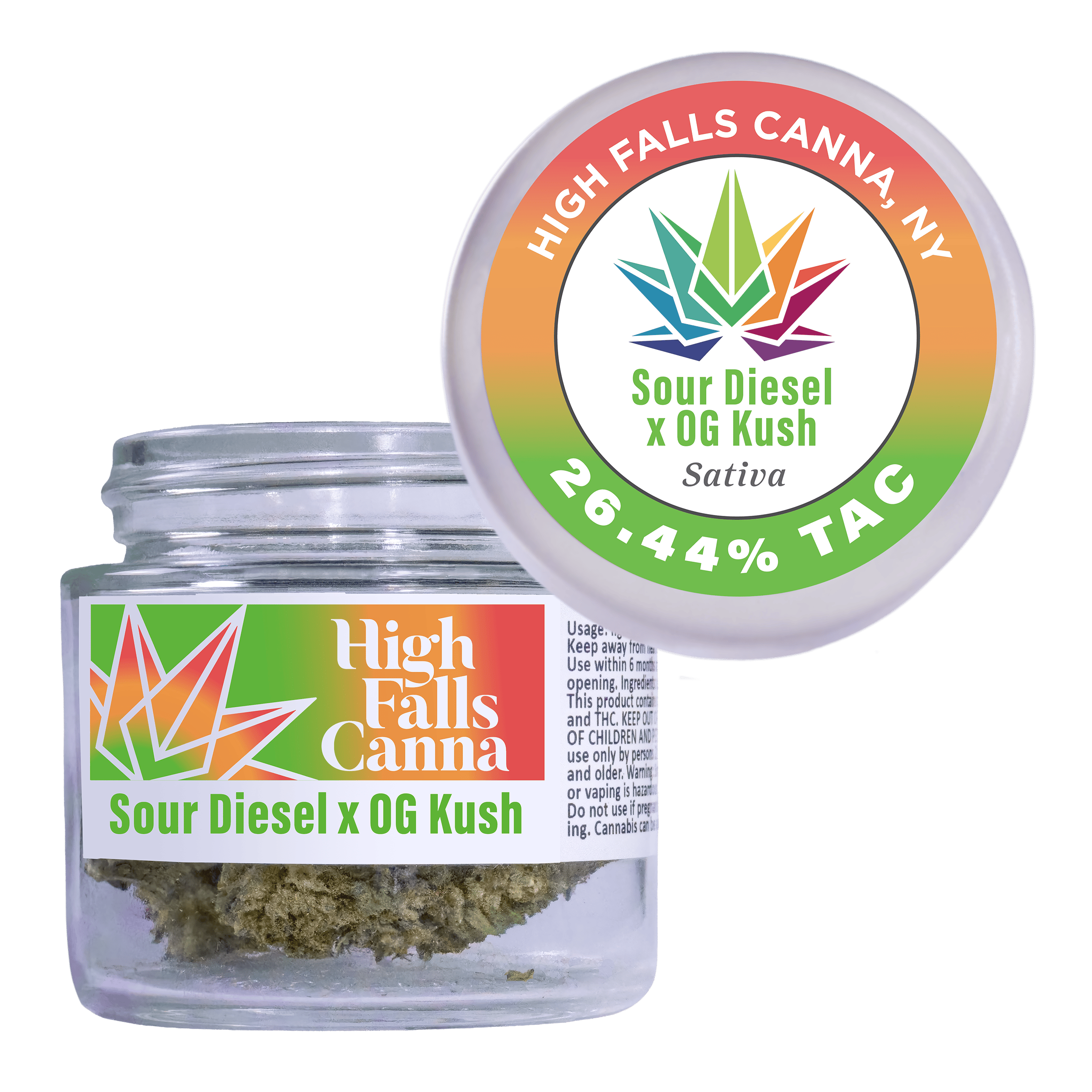 High Falls Canna | Sour Diesel x OG Kush | 3.5g