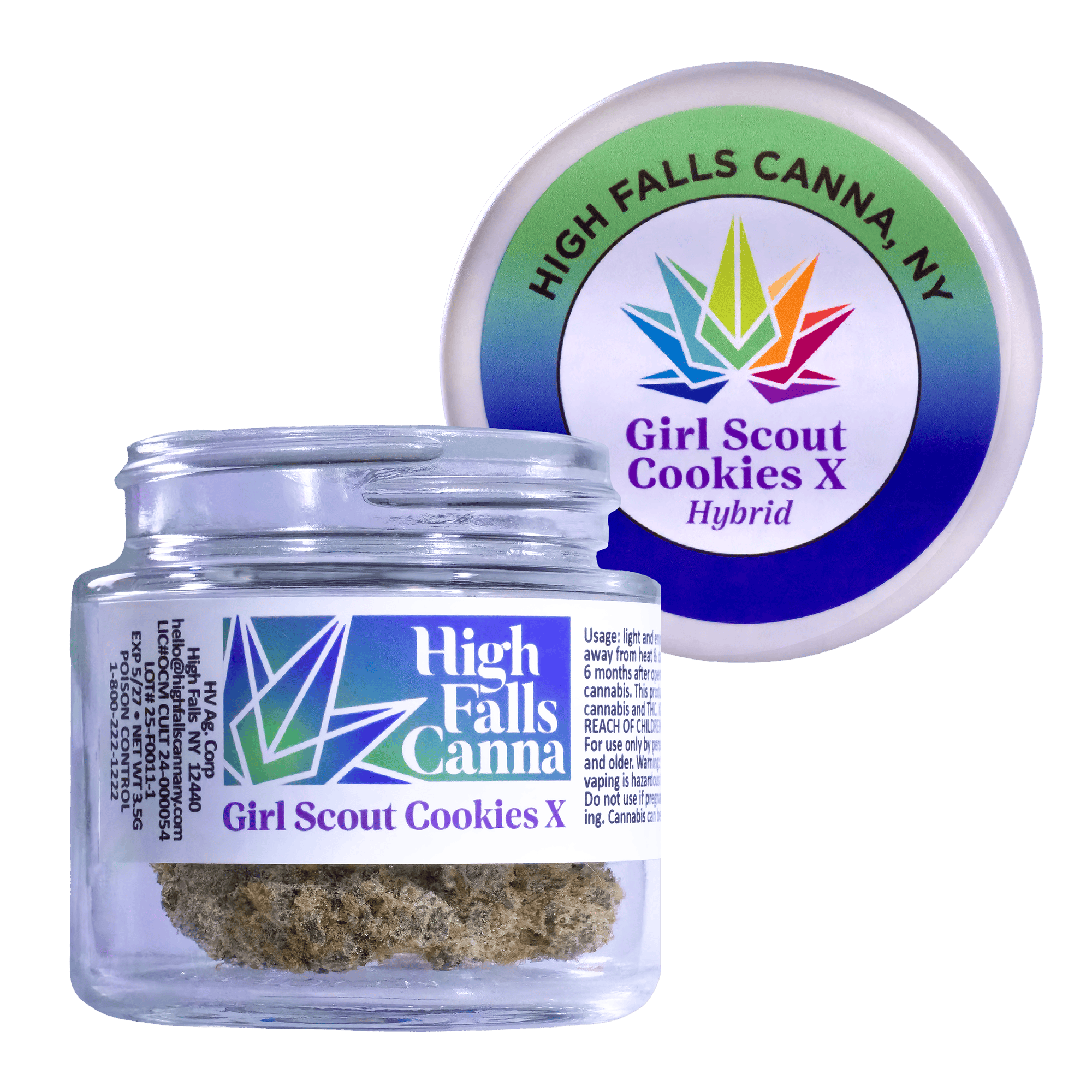 High Falls Canna | Girl Scout Cookies X | 3.5g