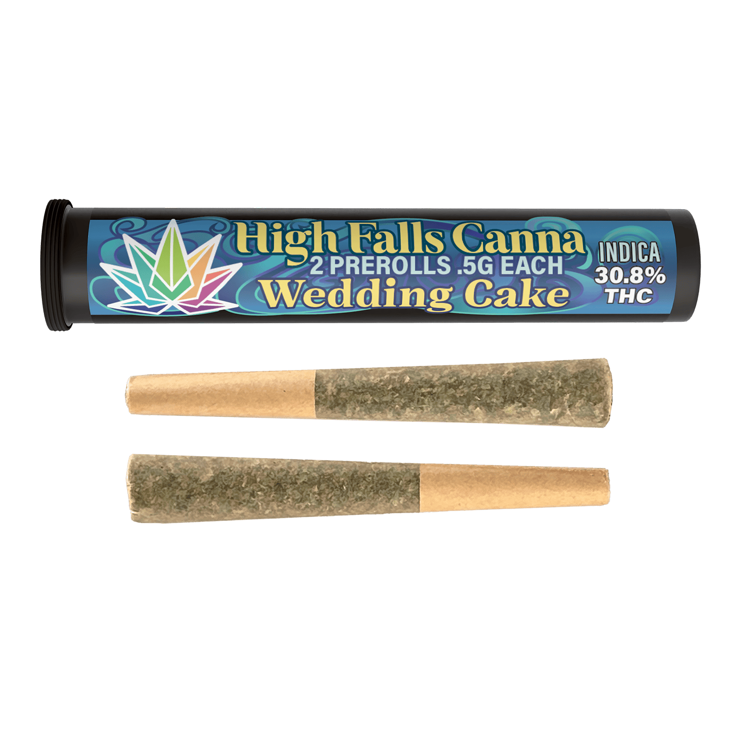 High Falls Canna | Wedding Cake | 0.5g each | 2pk by High Falls Canna NY