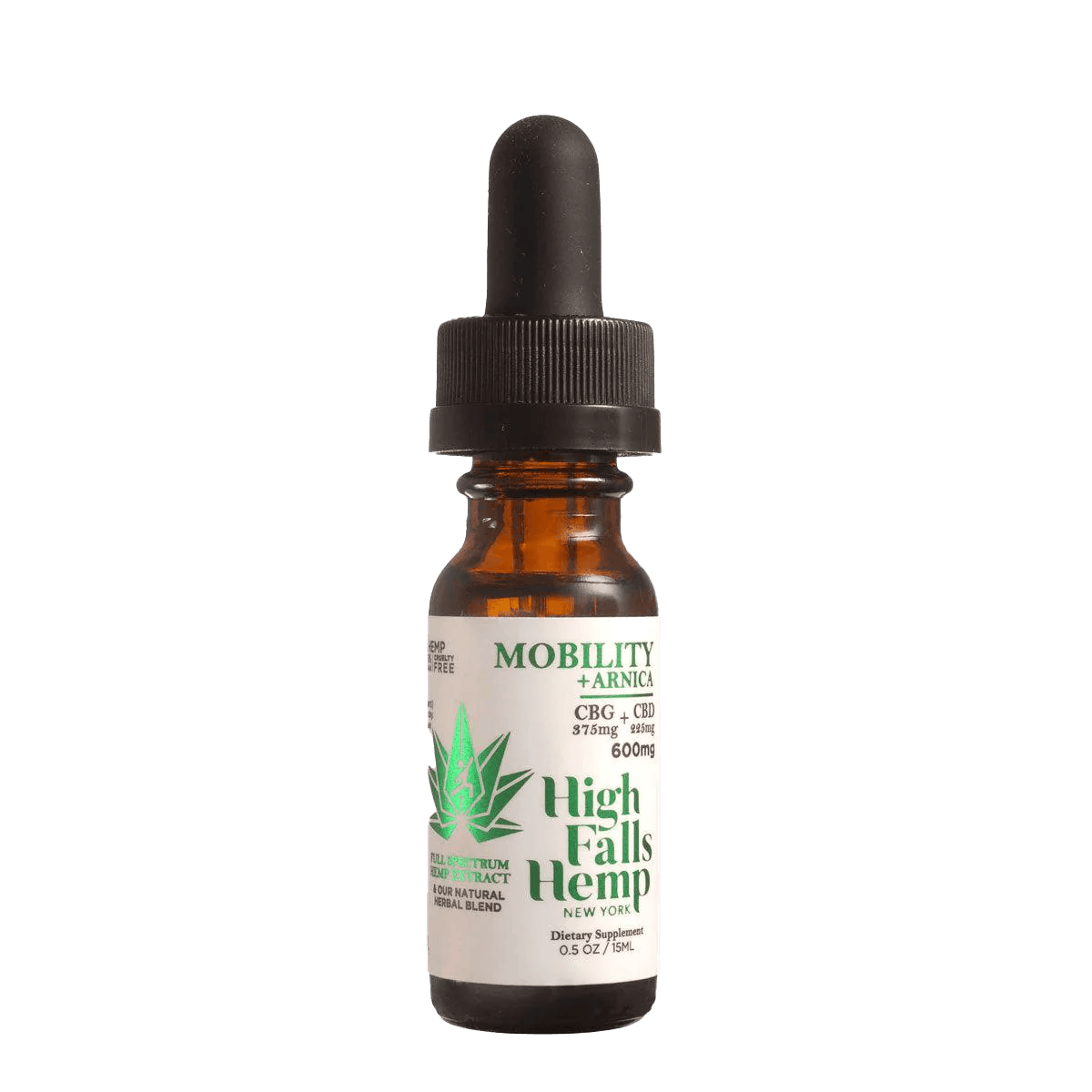 High Falls Hemp | Mobility Tincture | 600mg | 15mL at The Flowery Dispensary Bronx