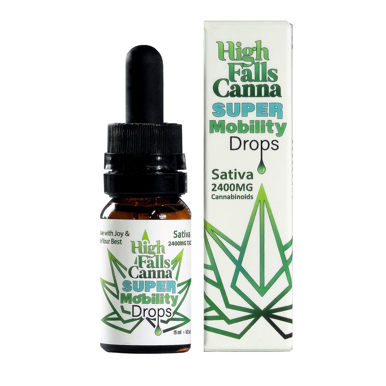 High Falls Canna | Super Mobility Drops | 2400mg at Herbal Woodstock