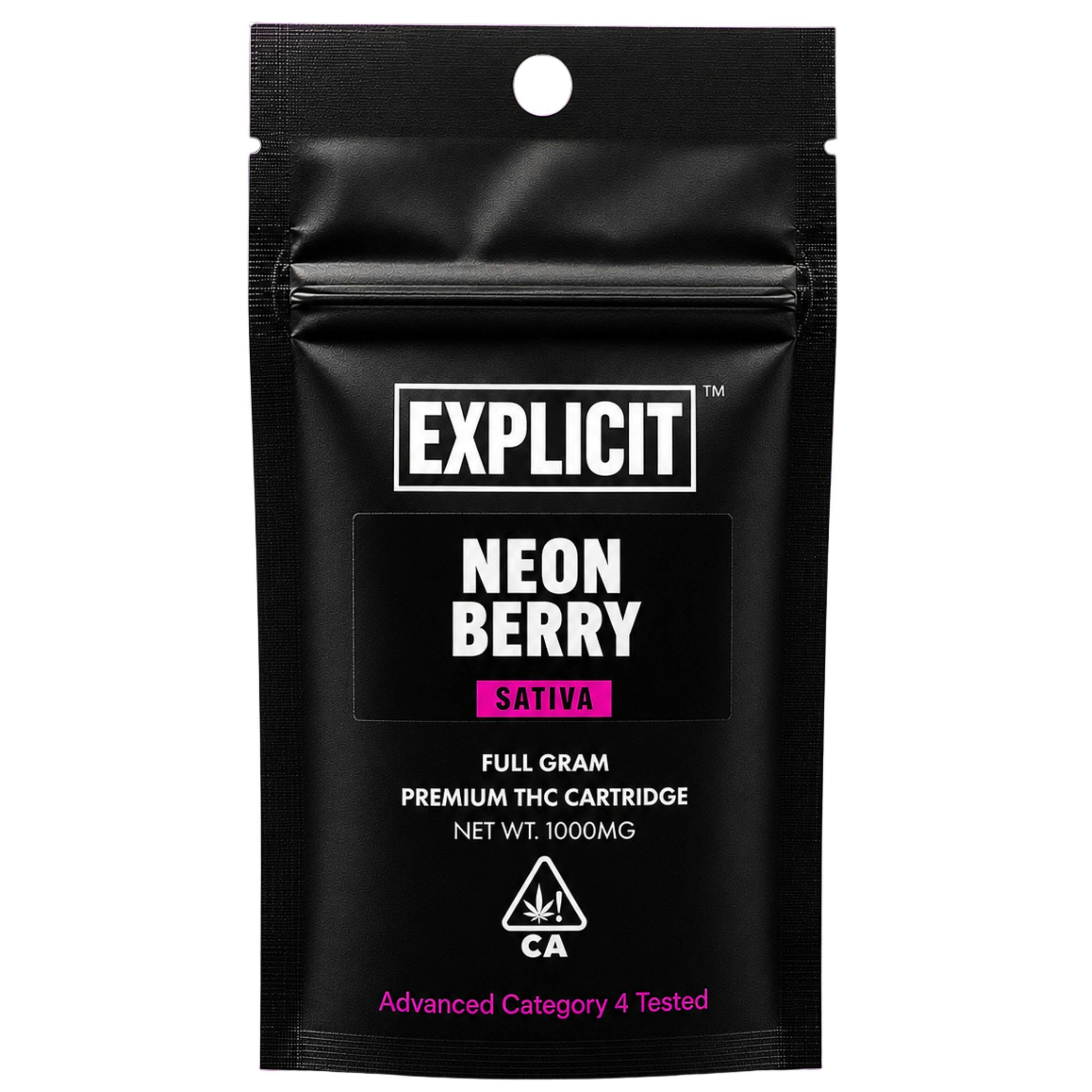 Neon Berry 1g cart