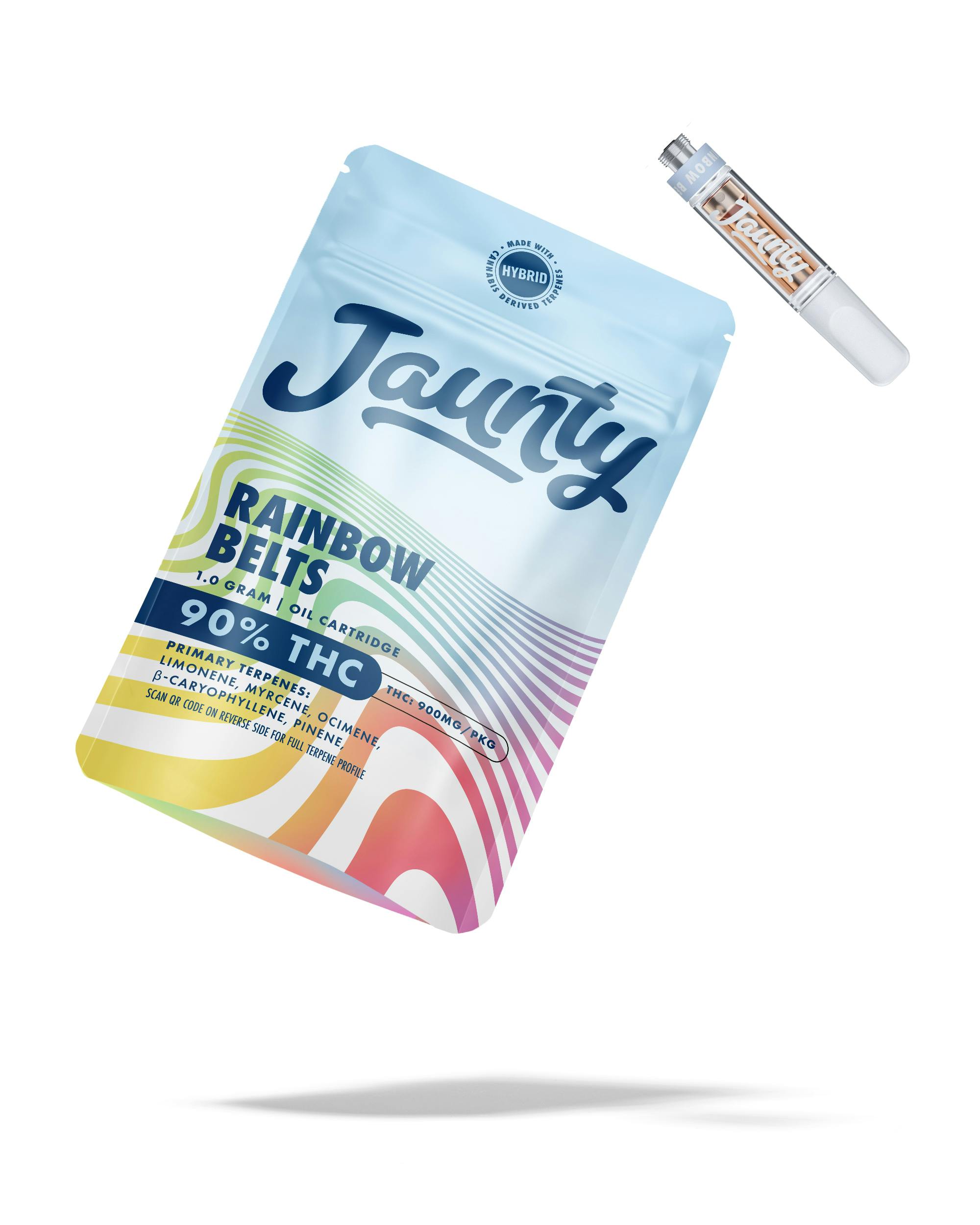Rainbow Belts | Cartridge | Hybrid | 1g by Jaunty