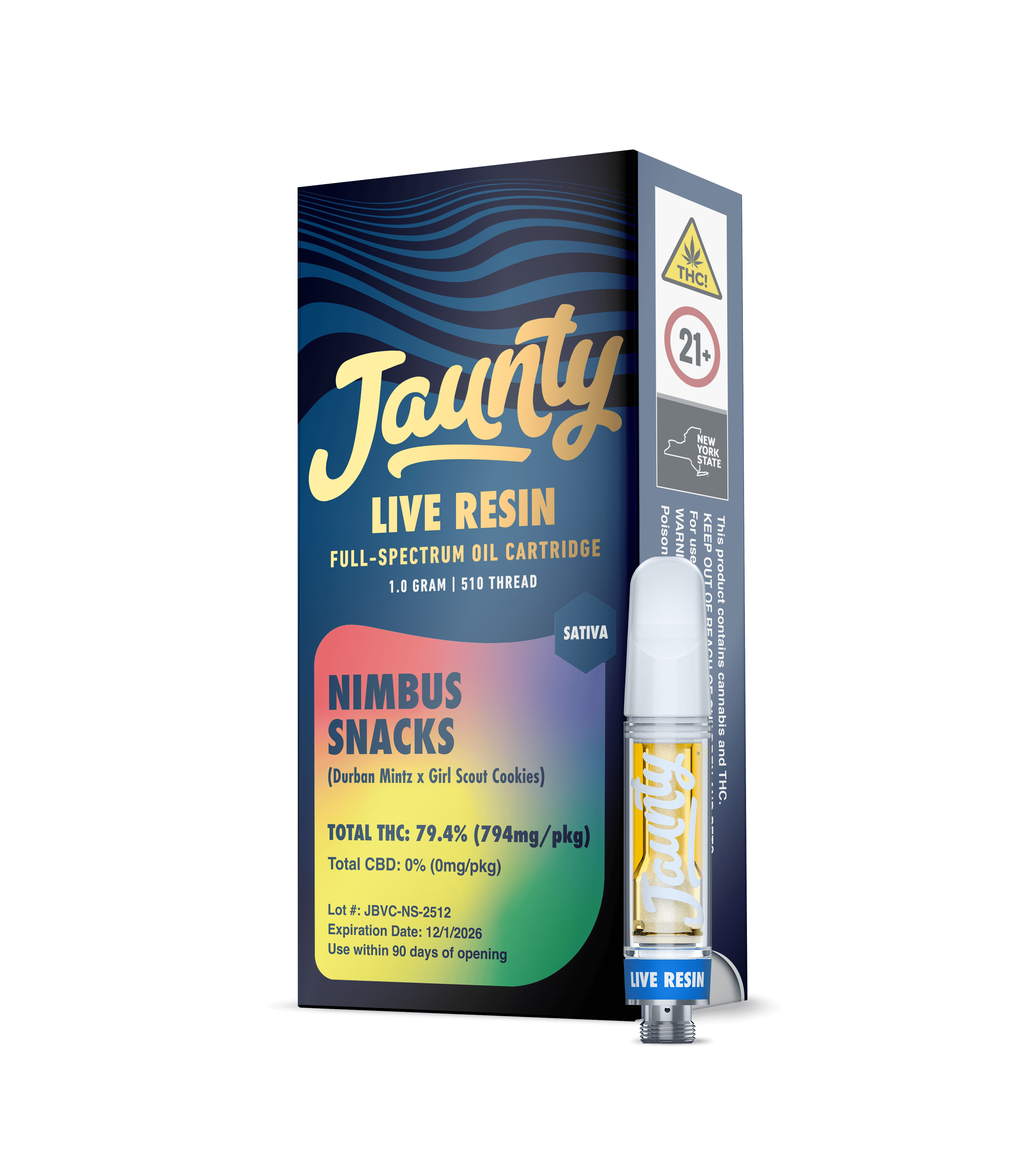 Nimbus Snacks | Live Resin | Cartridge | 1g