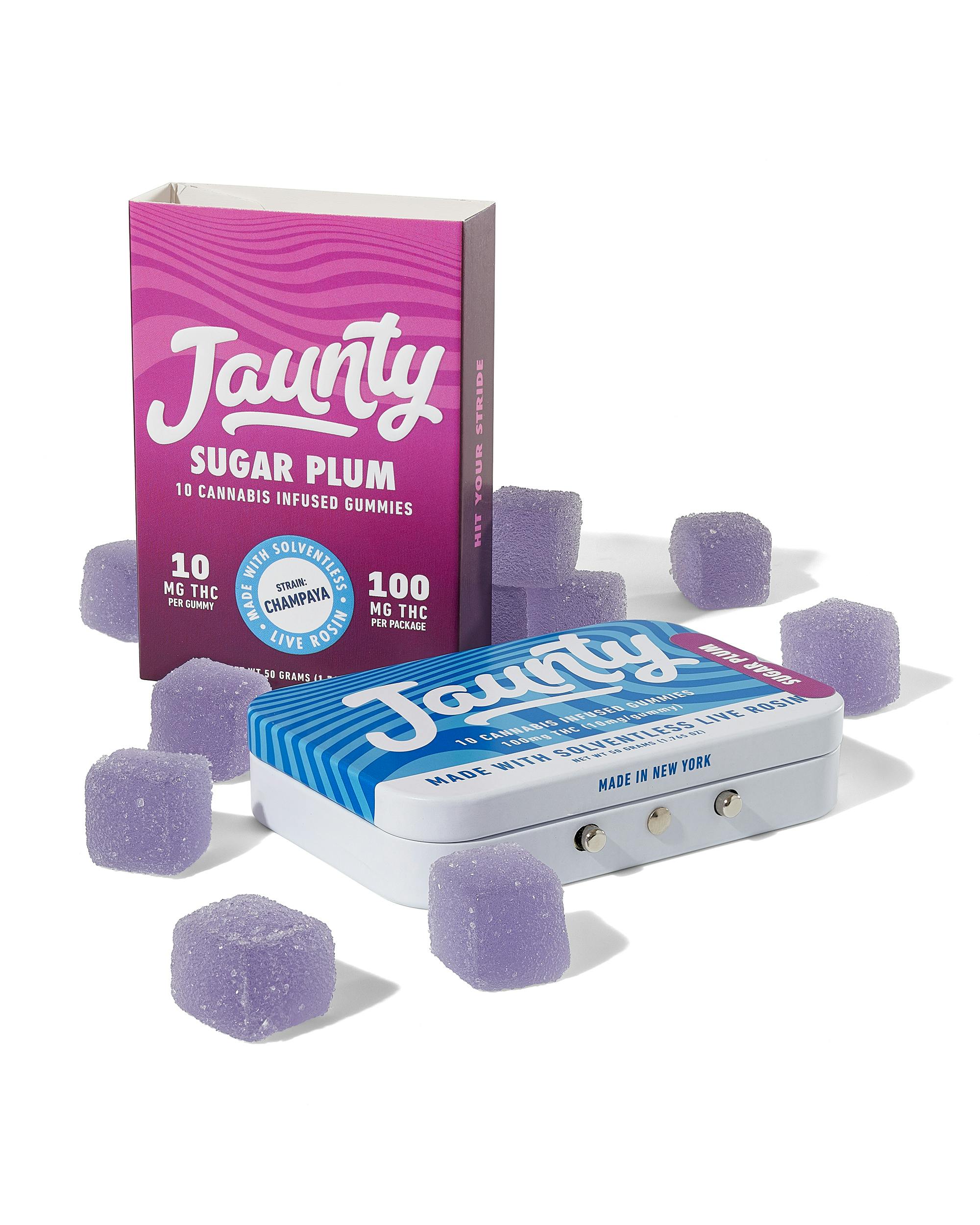 Sugar Plum | Live Rosin | Hybrid | 100mg | 10pk
