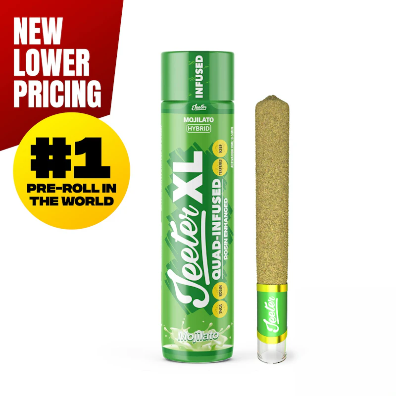 Jeeter Mojilato · XL Quad-Infused Joint · 2g, Infused Pre-Rolls