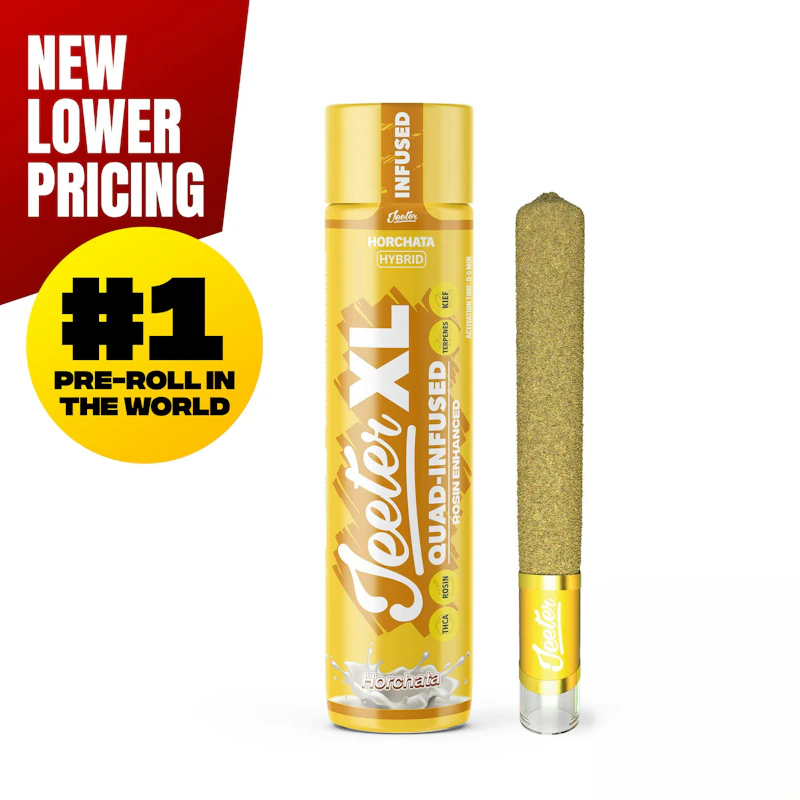 Jeeter Horchata · XL Quad-Infused Joint · 2g, Infused Pre-Rolls