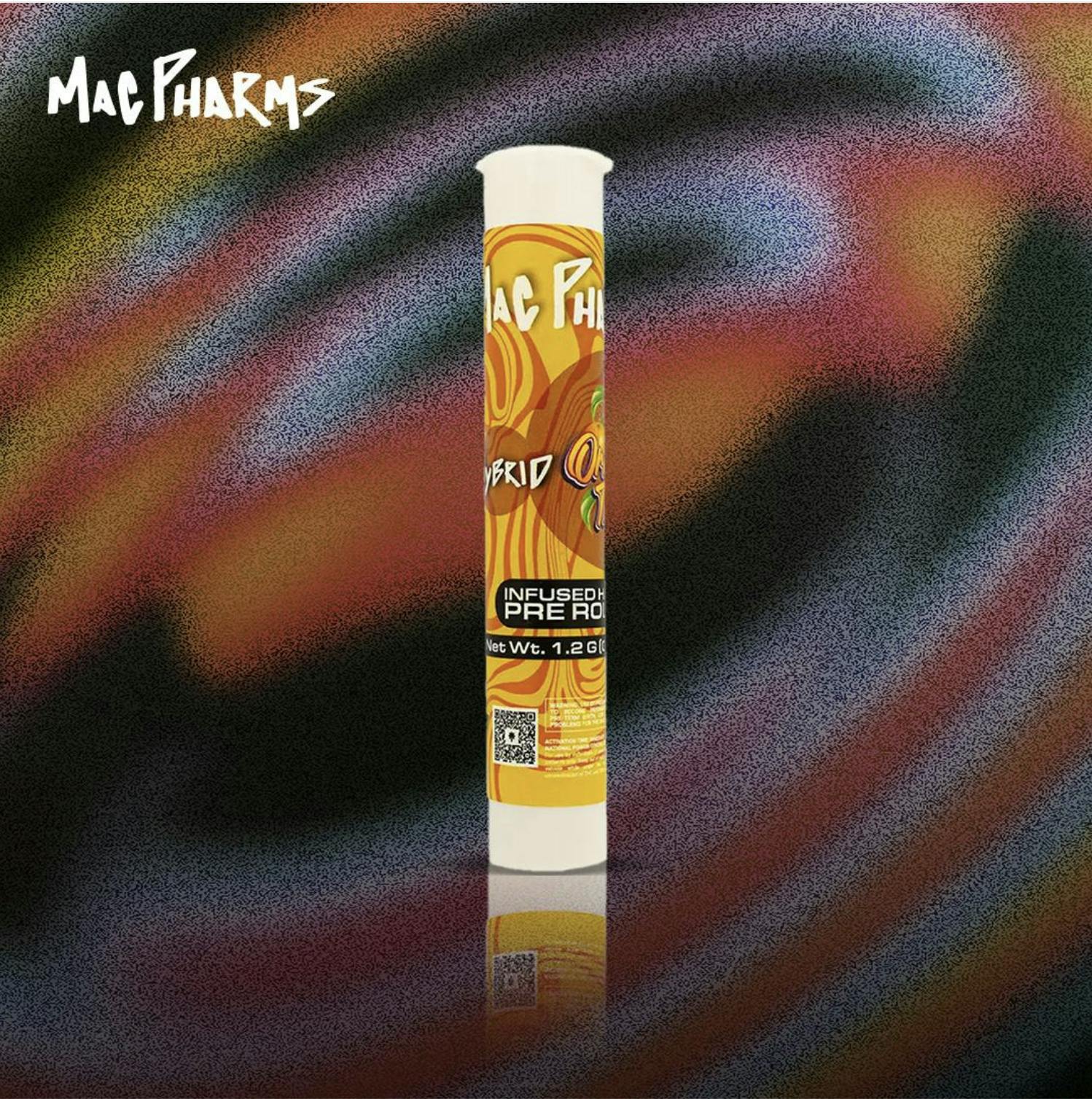 Mac Pharms | Orange Tree I Infused Pre Roll | 1.2G