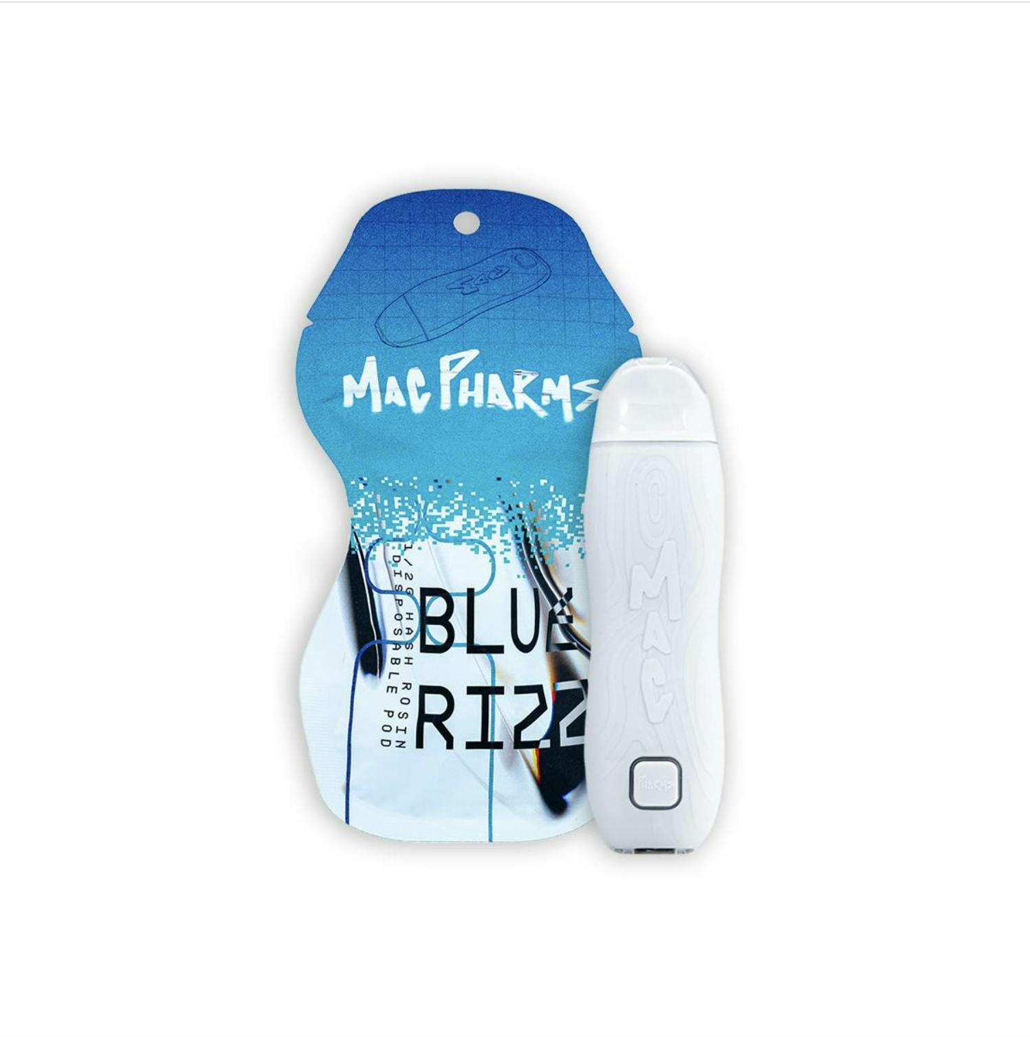Mac Pharms I Blue Rizz I Hash Rosin Disposable | 0.5G at Cloud Cannabis - Detroit (8 Mile)