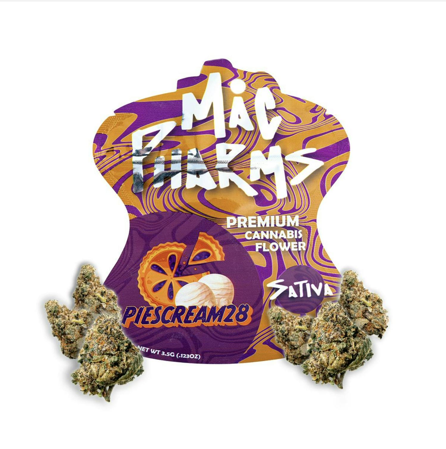 Mac Pharms | PiesCream28 | Flower | 3.5G by Mac Pharms