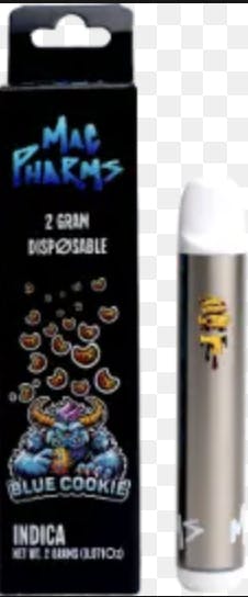 Mac Pharms | Blue Cookie | Disposable Vape | 2G by Mac Pharms
