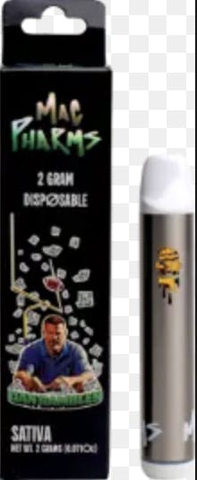 Mac Pharms | Dan Gambles | Disposable Vape | 2G