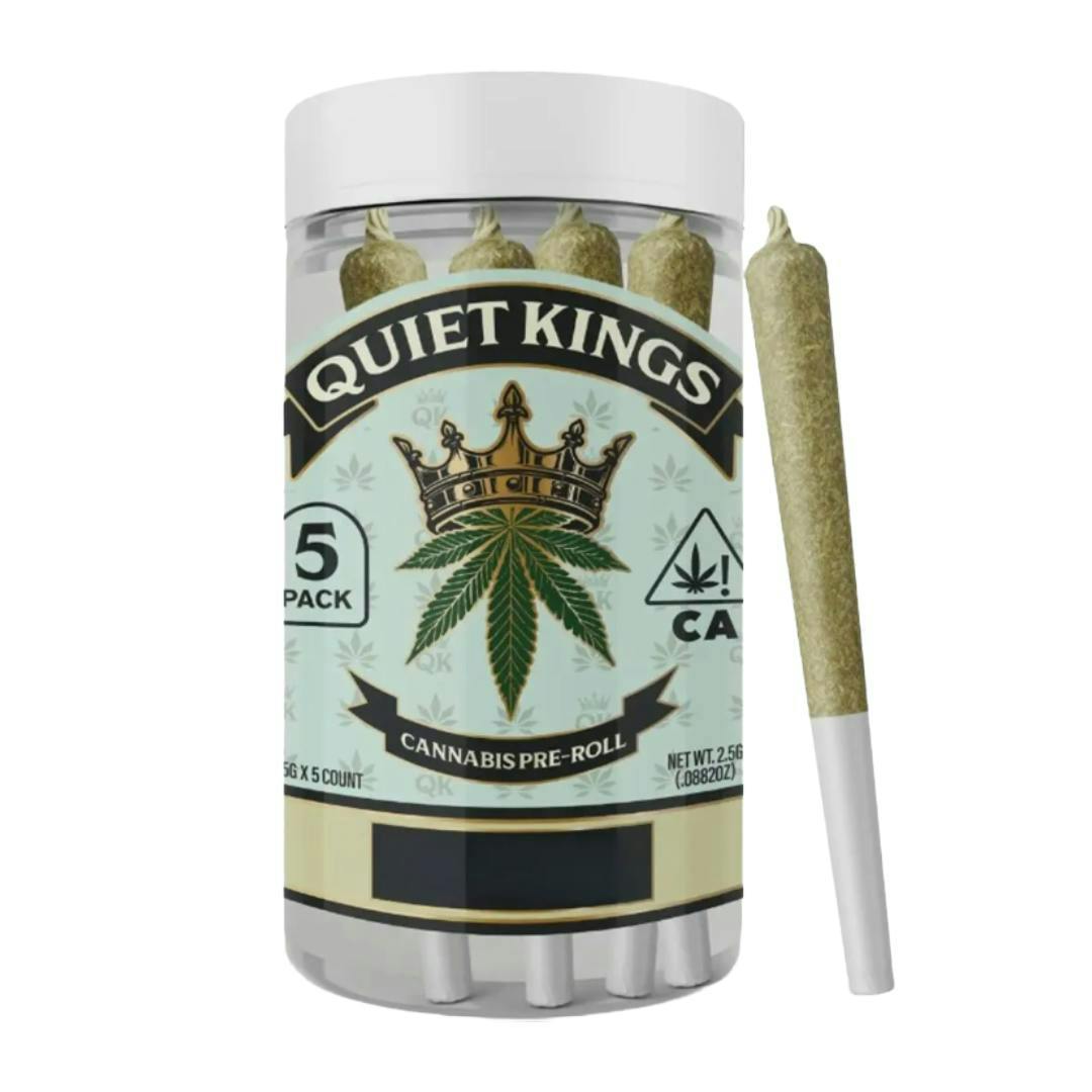 Quiet Kings | Phantom OG | 0.5g x 5pk Pre Rolls