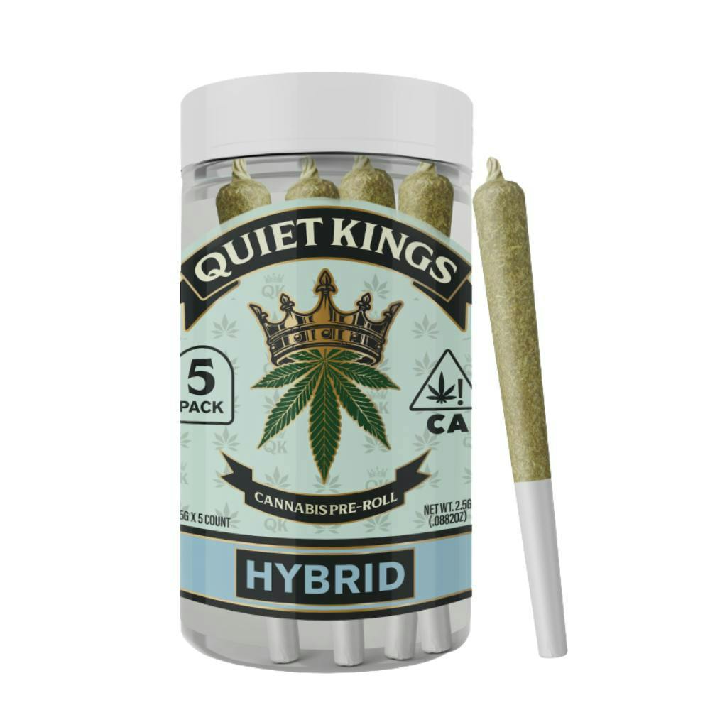 Quiet Kings | Cookie Glue | 0.5g x 5pk Pre Rolls