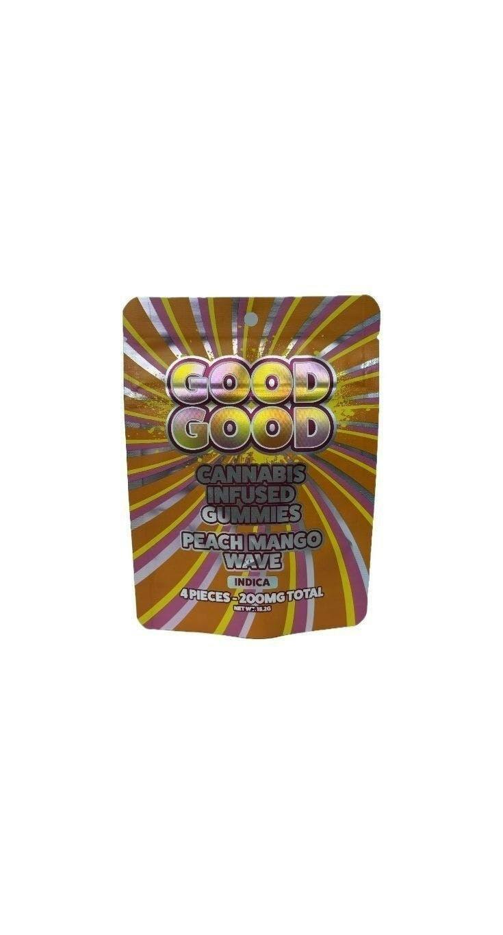 Good Good | Peach Mango Wave Gummies | 200mg | 4pk | 50mg/ea by Good Good