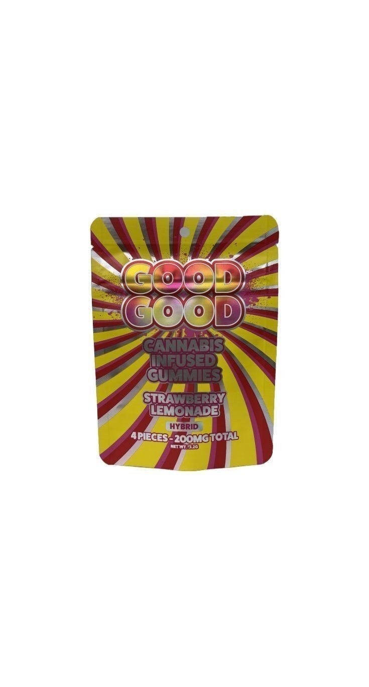 Good Good | Strawberry Lemonade Gummies | 200mg | 4pk | 50mg/ea by Good Good