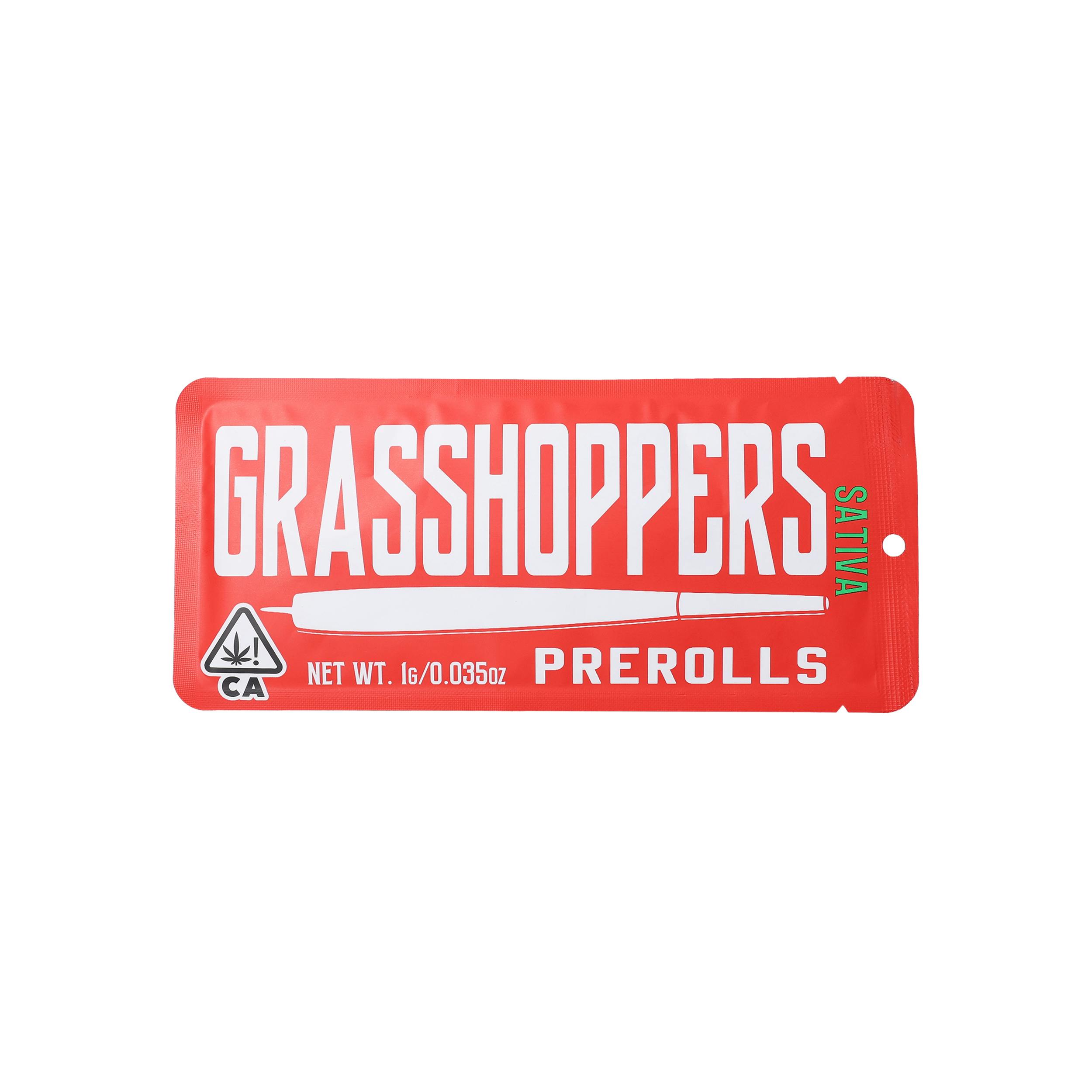 Grasshoppers Non-Infused 1g Preroll - Sativa