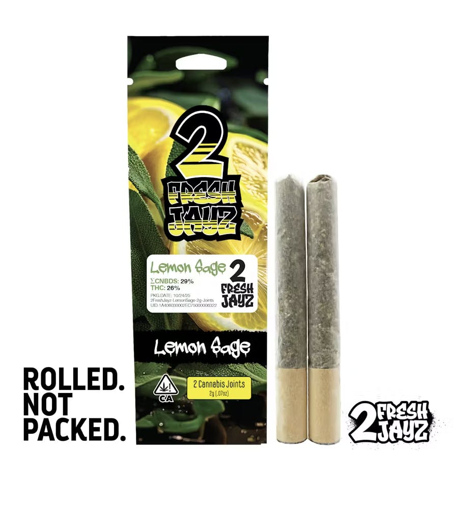 Lemon Sage Joints 2pk