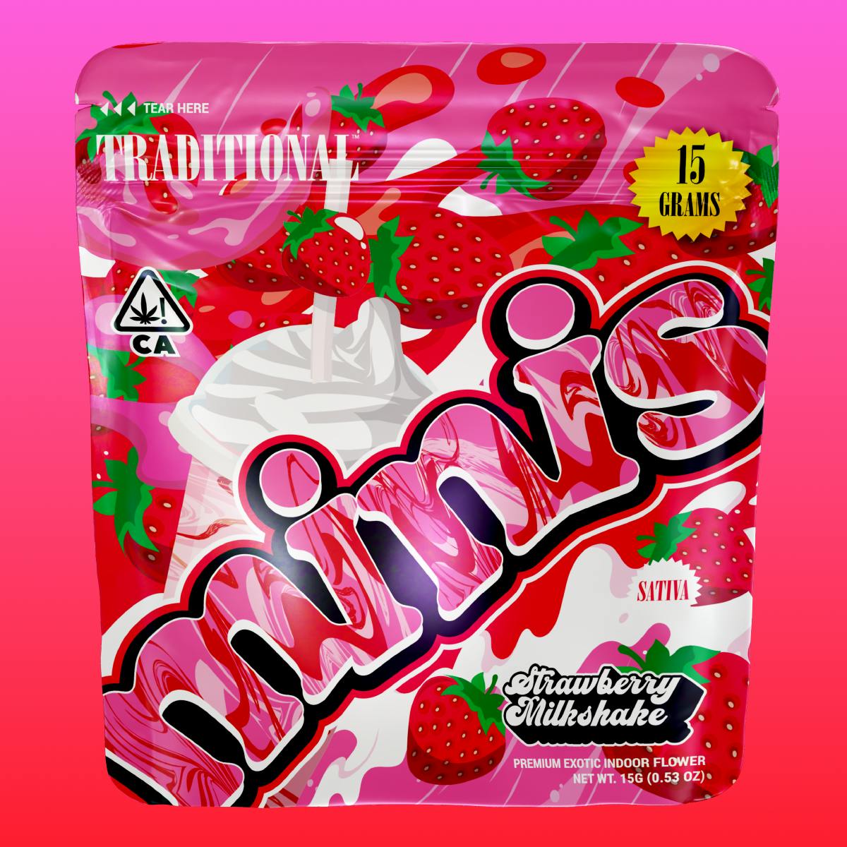 Traditional — Strawberry Milkshake