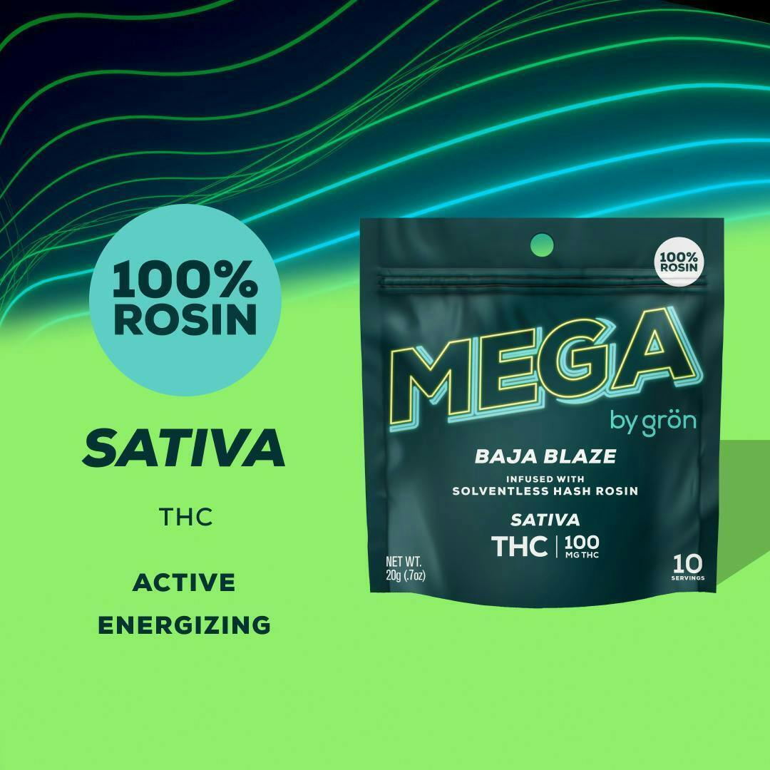 Grön Edibles: Baja Blaze