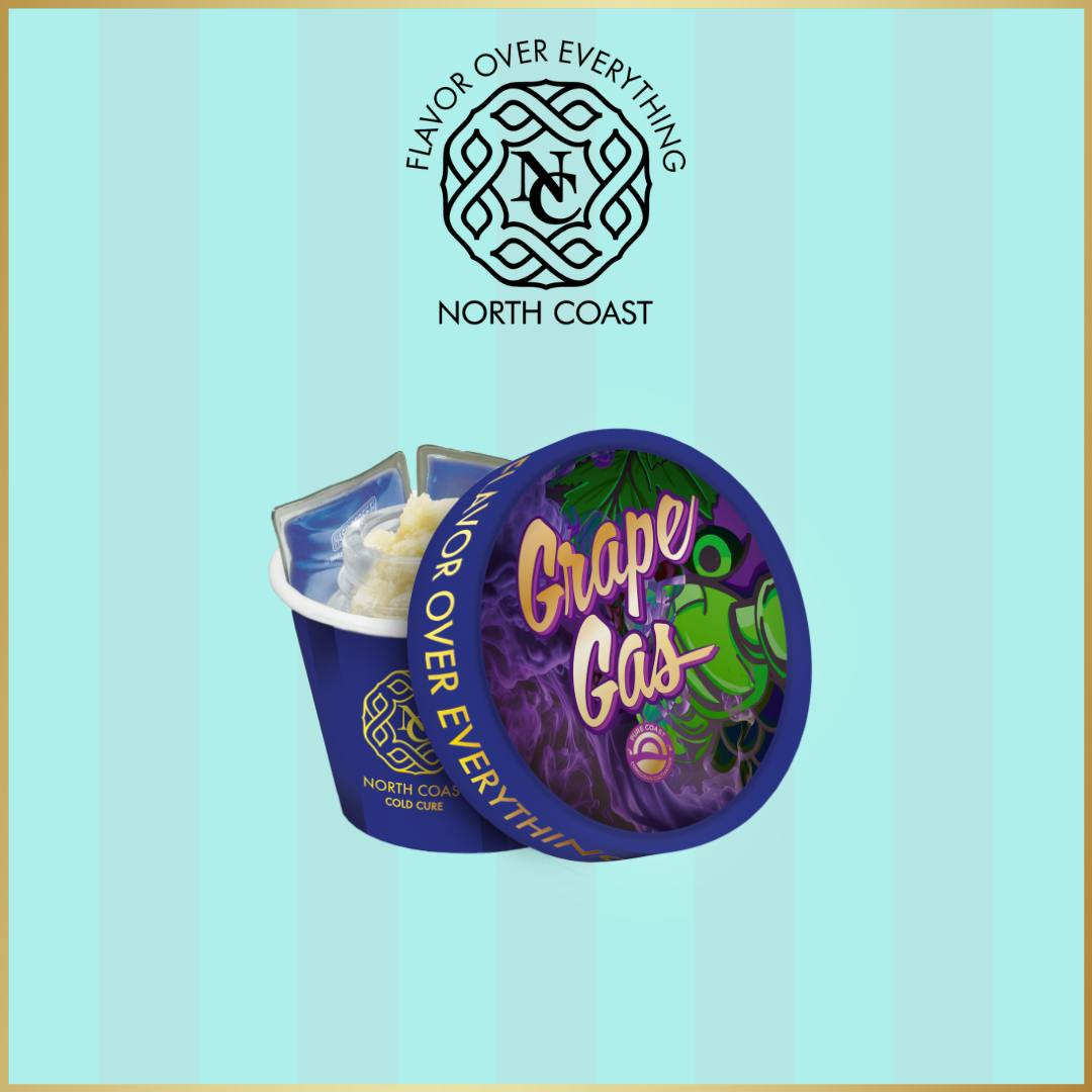 North Coast x Pure Coast Concentrates Cold Cure Grape Gas 1g by North Coast