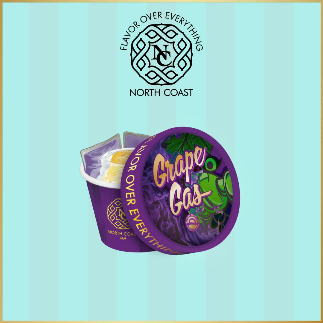 North Coast x Pure Coast Concentrates Jam Grape Gas 1g