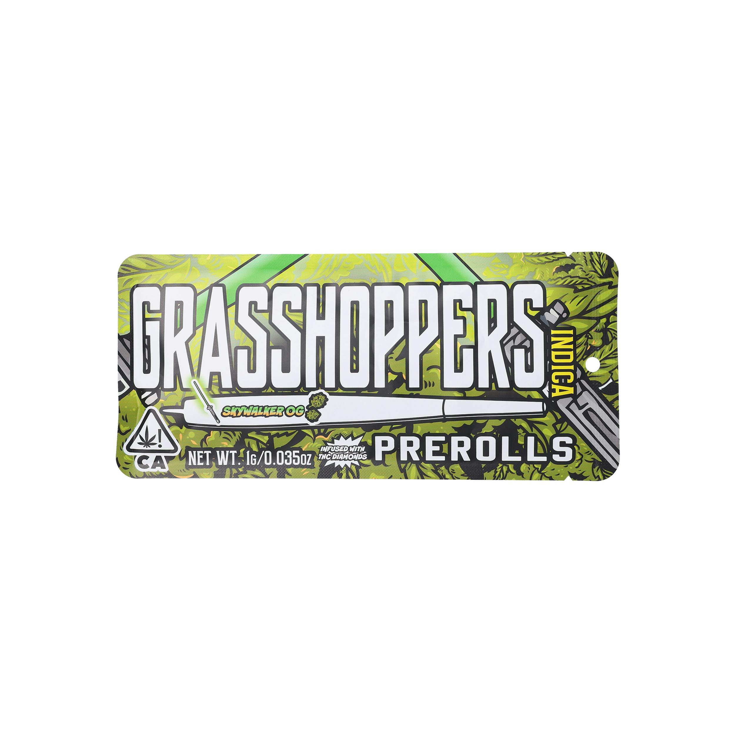 Grasshoppers - Infused Flavors Preroll 1g - Skywalker OG