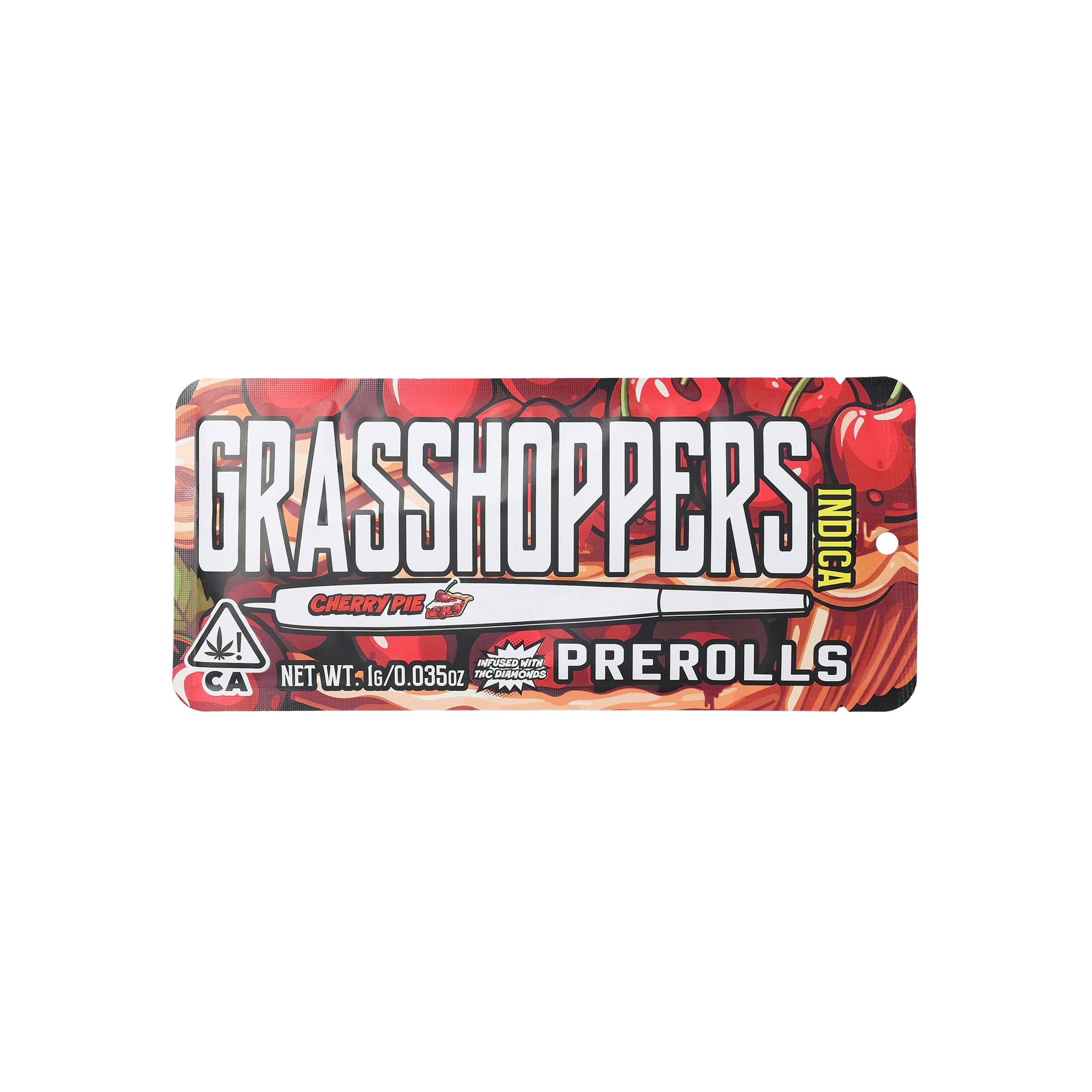 Grasshoppers - Infused Flavors Preroll 1g - Cherry Pie
