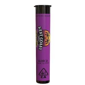 West Coast Treez | Blue Gelato | Pre Roll | 1g