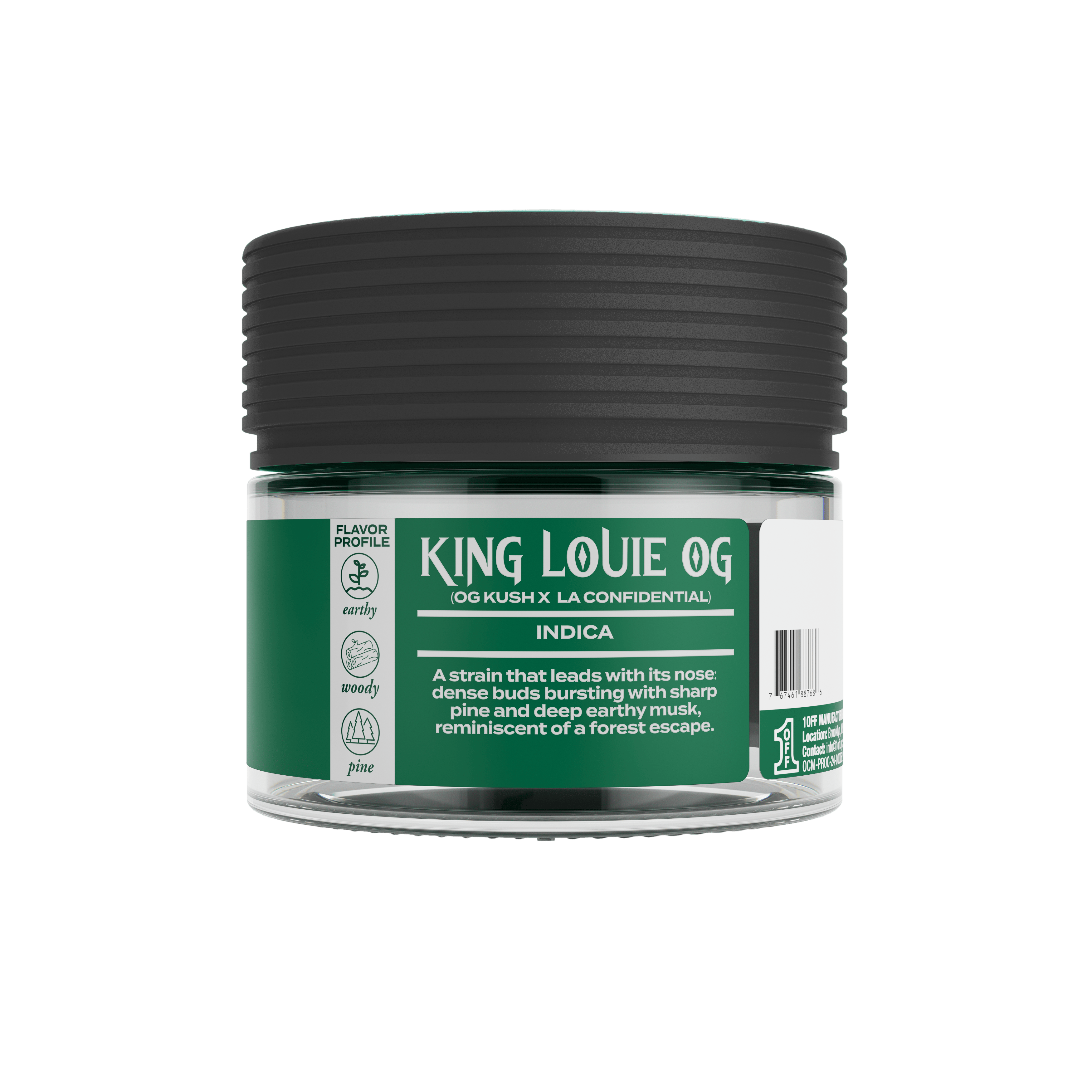 Herb | King Louie OG | Big Buds | 28g by Herb