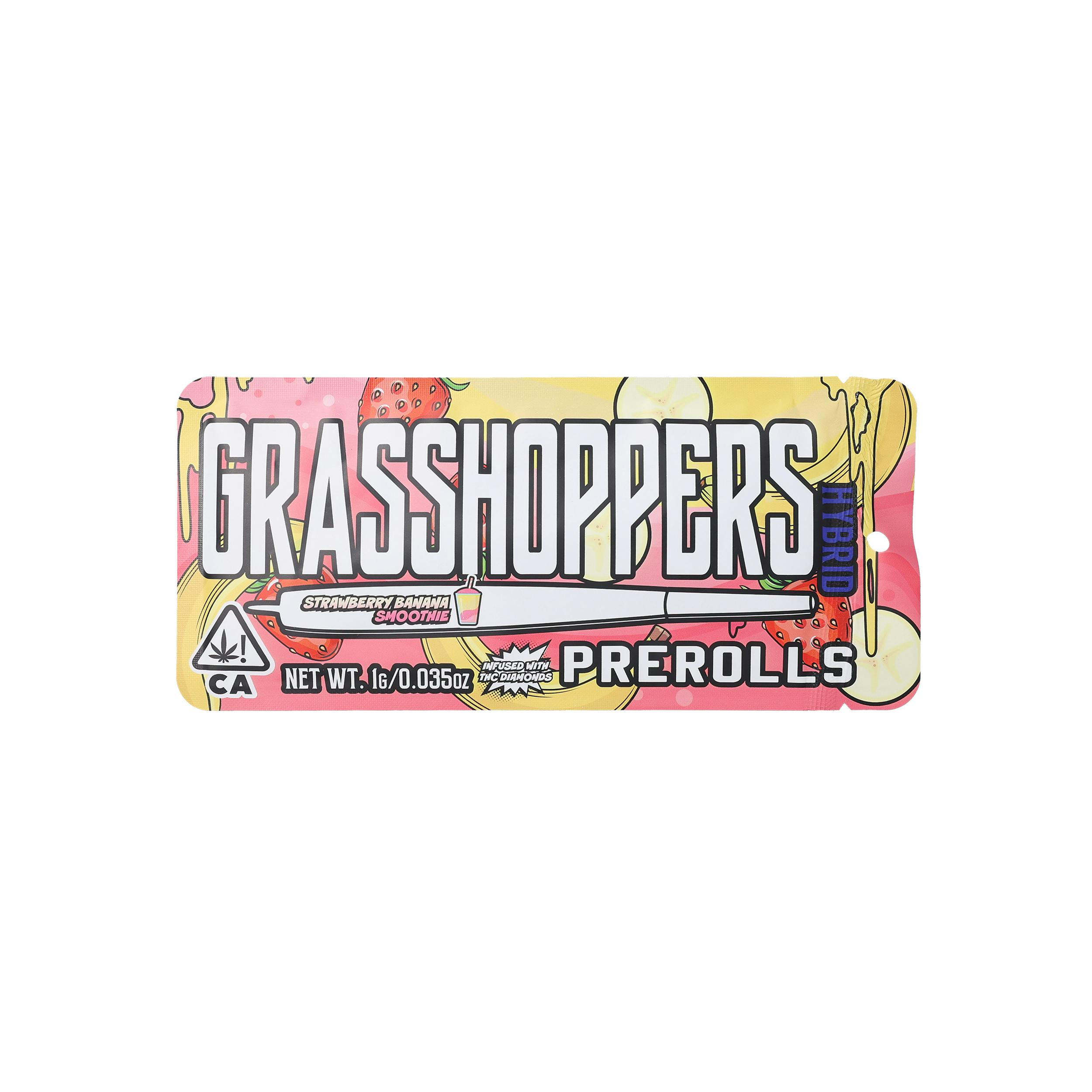 Grasshoppers — Strawberry Banana