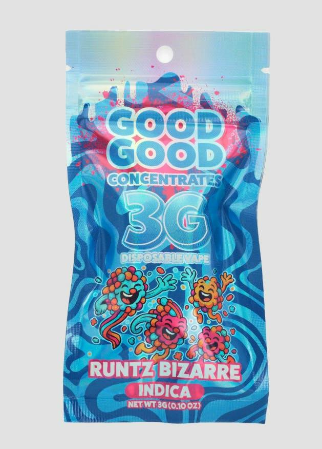 Good Good | Runtz Bizarre | Disposable | 3g by Good Good