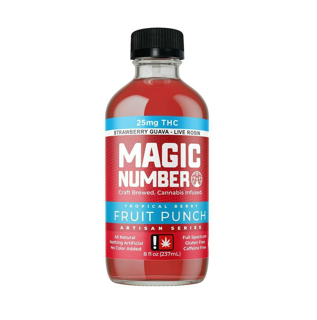 Magic Number | Fruit Punch | Non-Carbonated | 25mg | 8oz