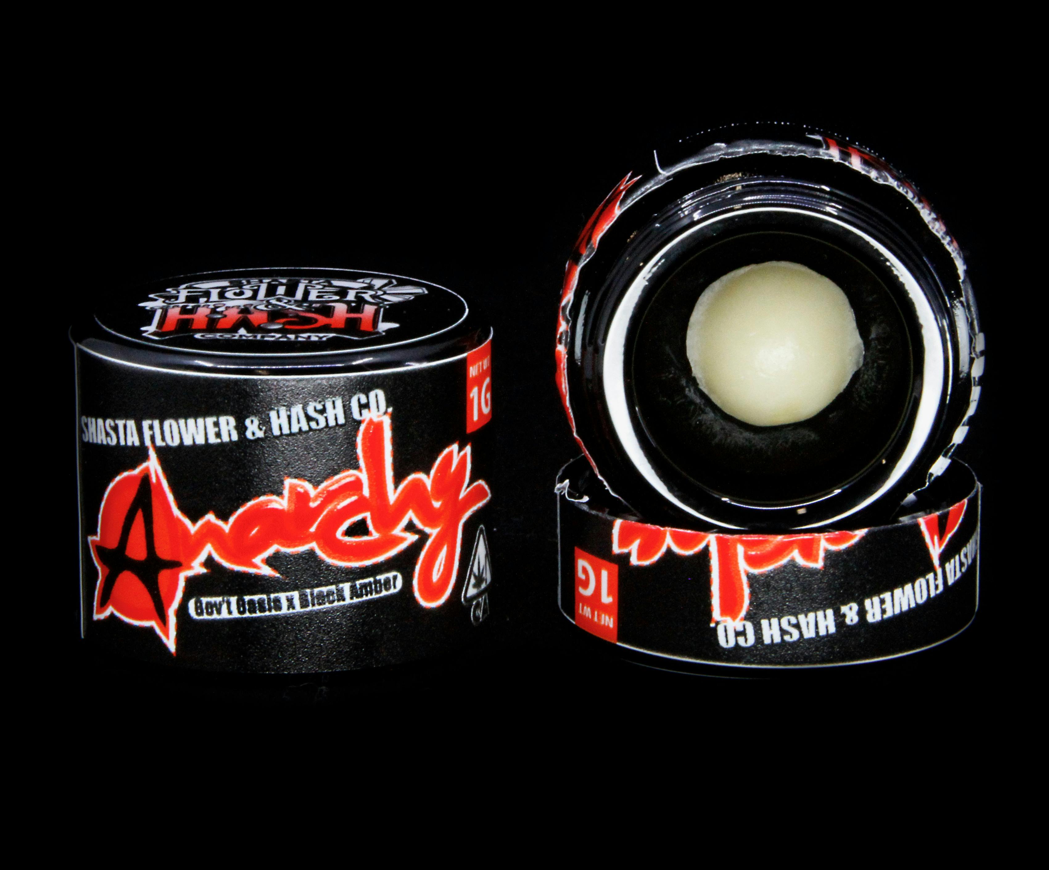 Shasta Flower and Hash Company — Black Amber