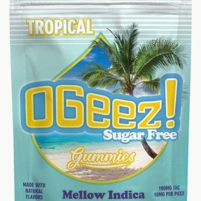 Ogeez! Mellow Indica Tropical Gummies