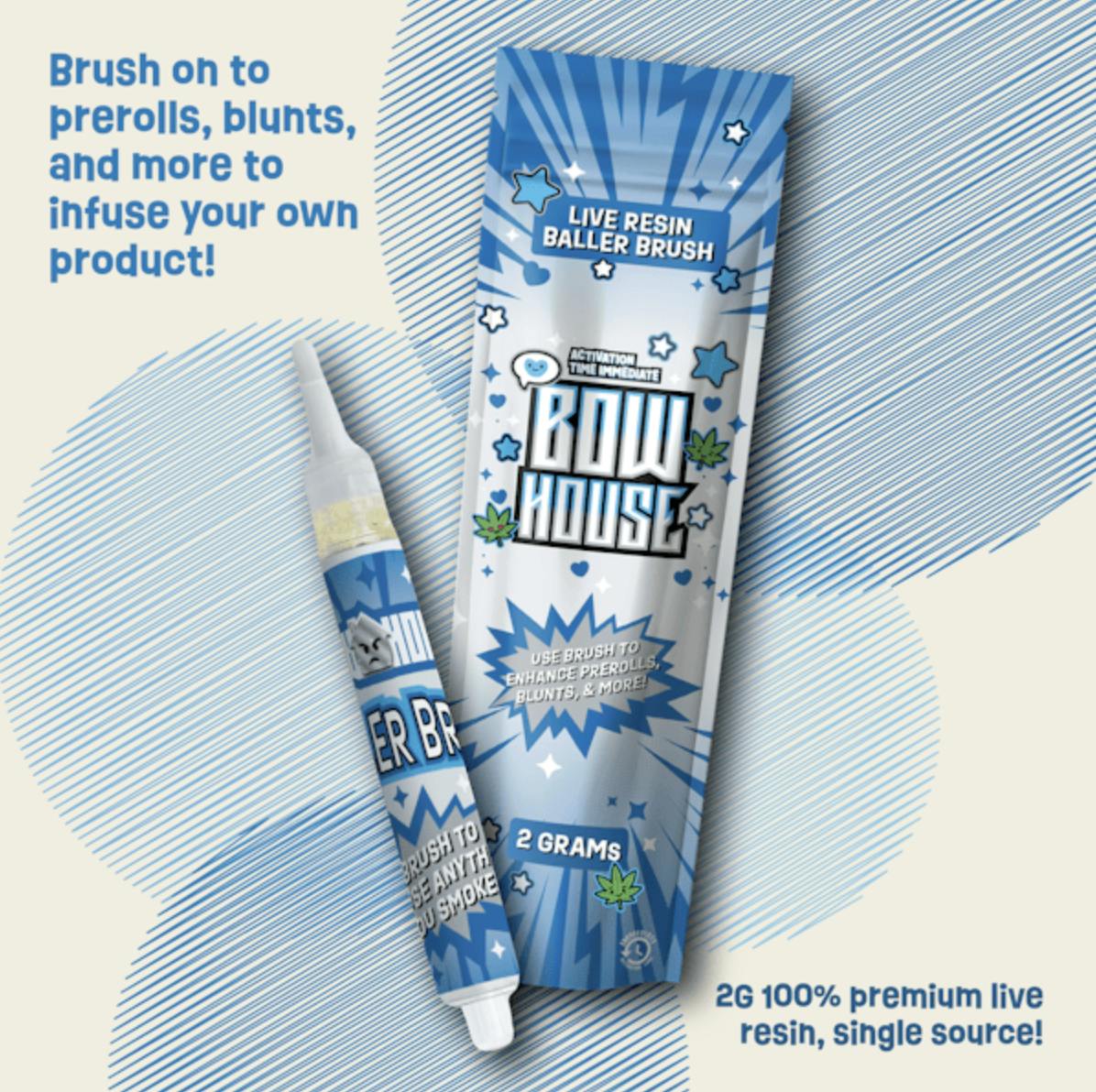 BowHouse | Orange Runtz Live Resin Baller Brush | Concentrate | 2G ...