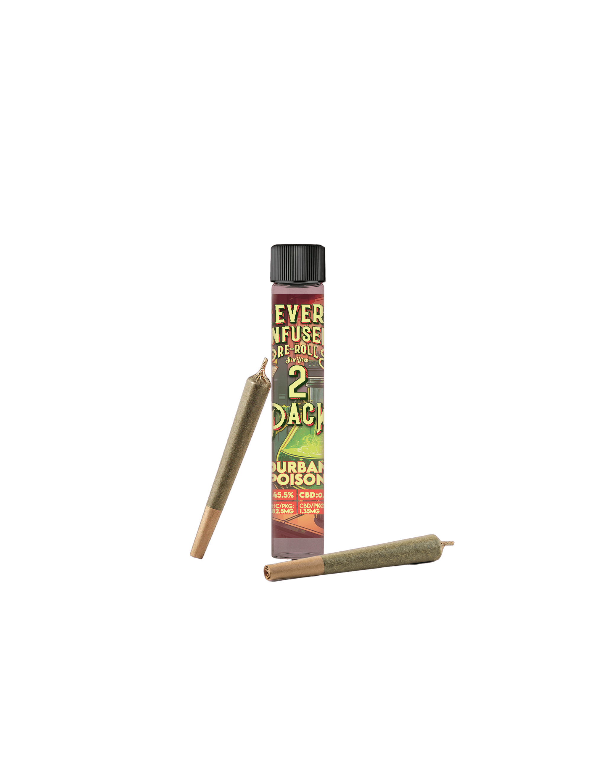 Durban Poison | Infused Joints | 0.75g each | 2pk by Revert