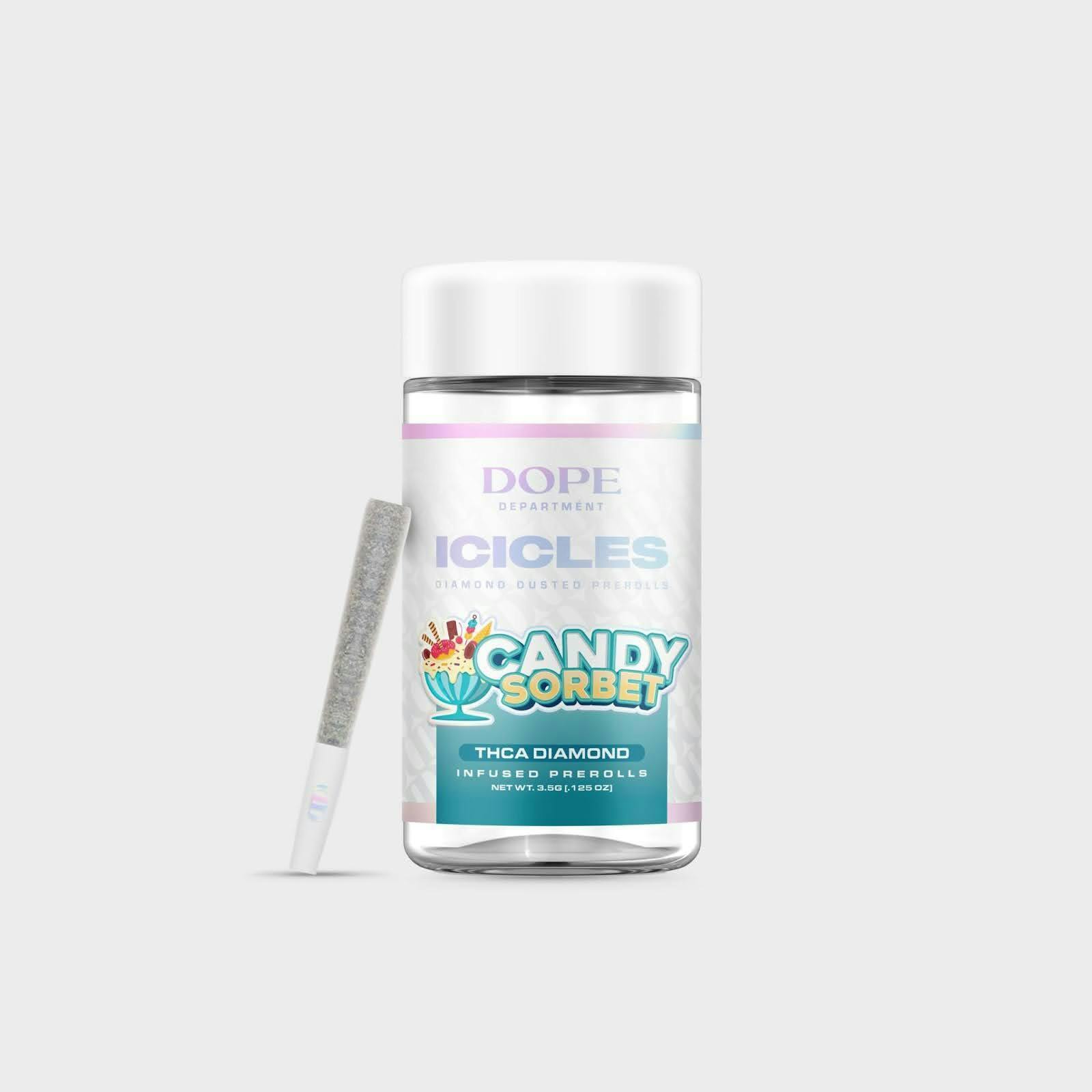 Dope | Icicles | Candy Sorbet | Infused Preroll 5pk | 3.5g