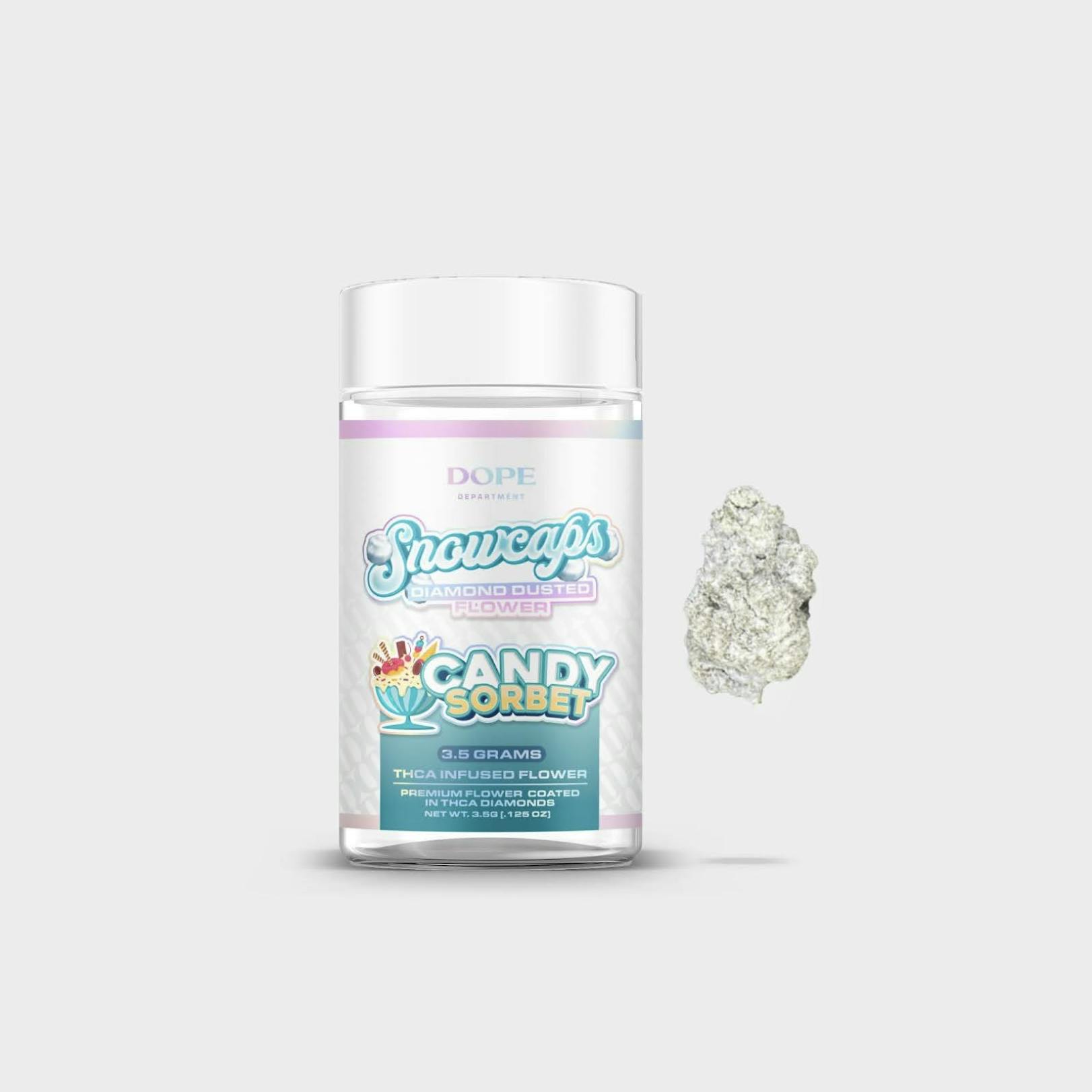Dope | Snowcaps | Candy Sorbet | Infused Flower | 3.5g by Dope Department