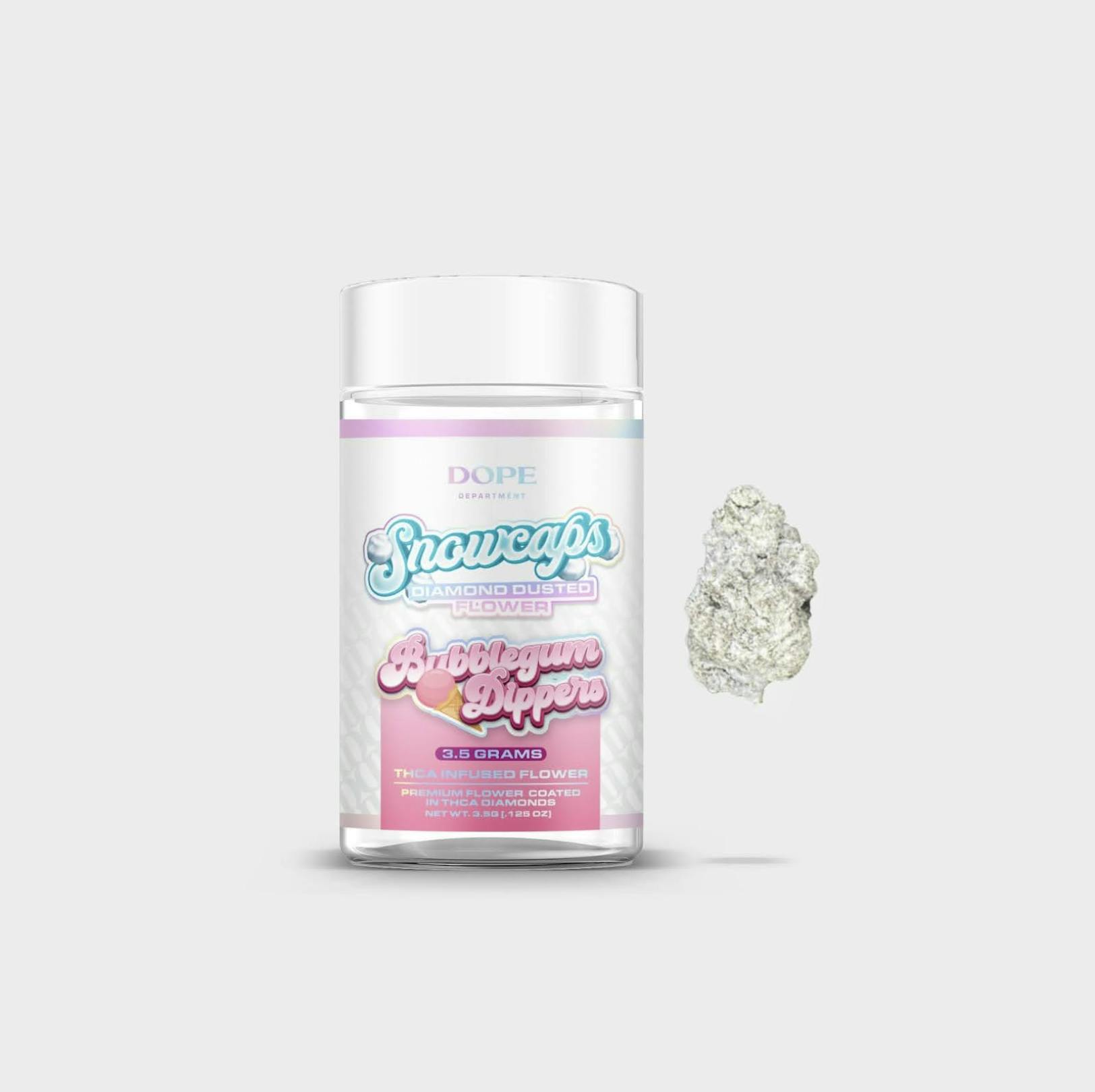 Dope | Snowcaps | Bubblegum Dippers | Infused Flower | 3.5g by Dope Department