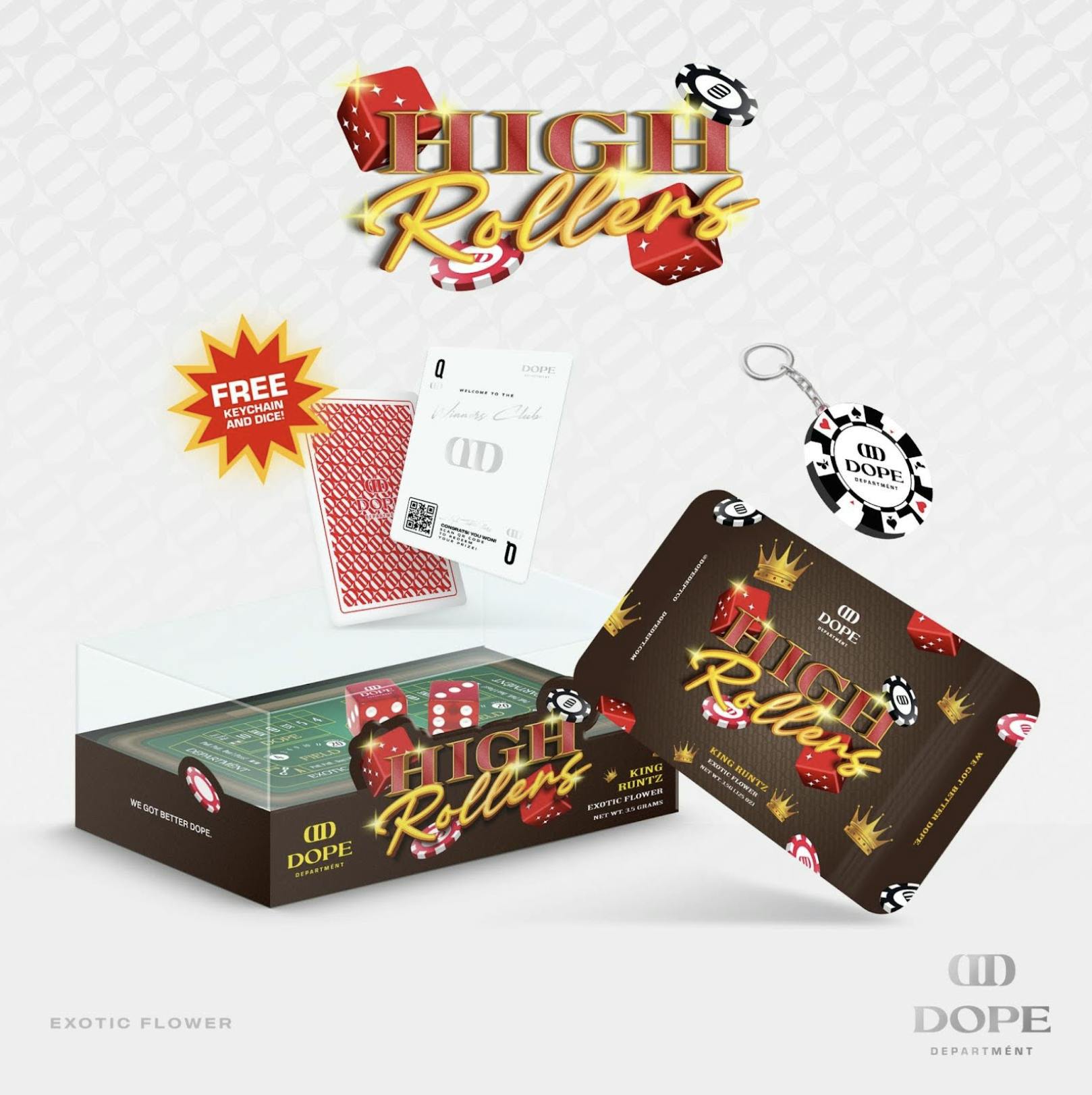 High Rollers King Runtz Flower