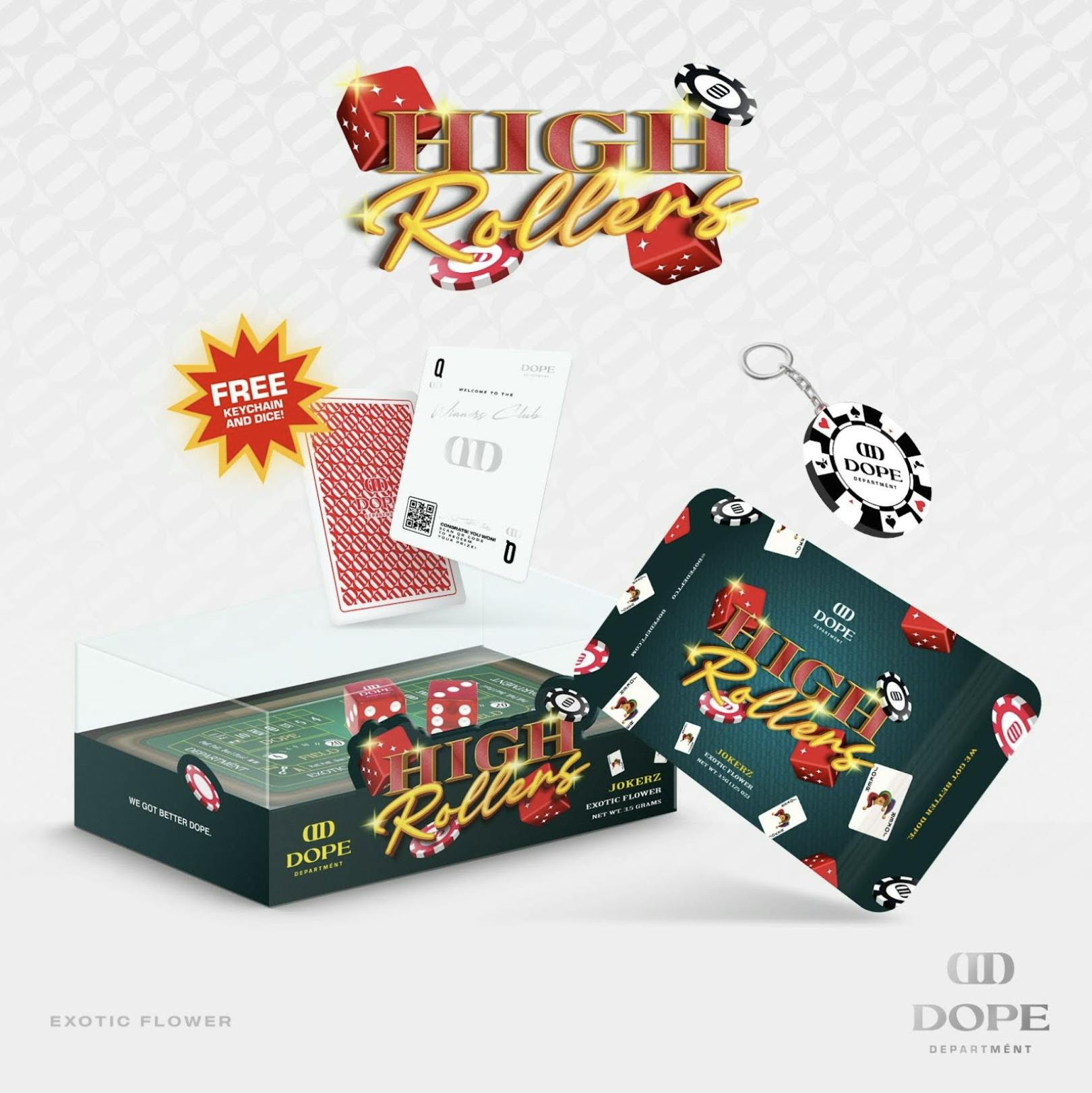 High Rollers Jokerz Flower