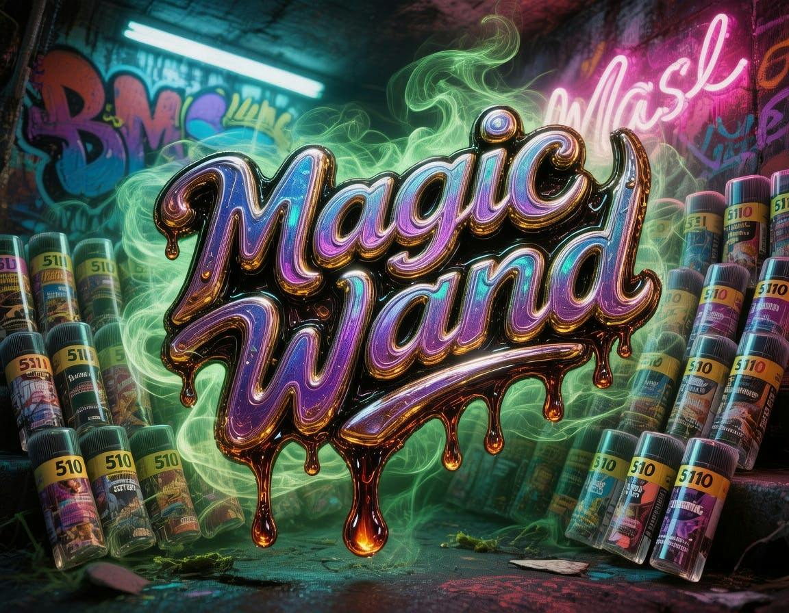 West Coast Flavors | Magic Wand | Live Resin Diamond Sauce Cartridge by West Coast Flavors