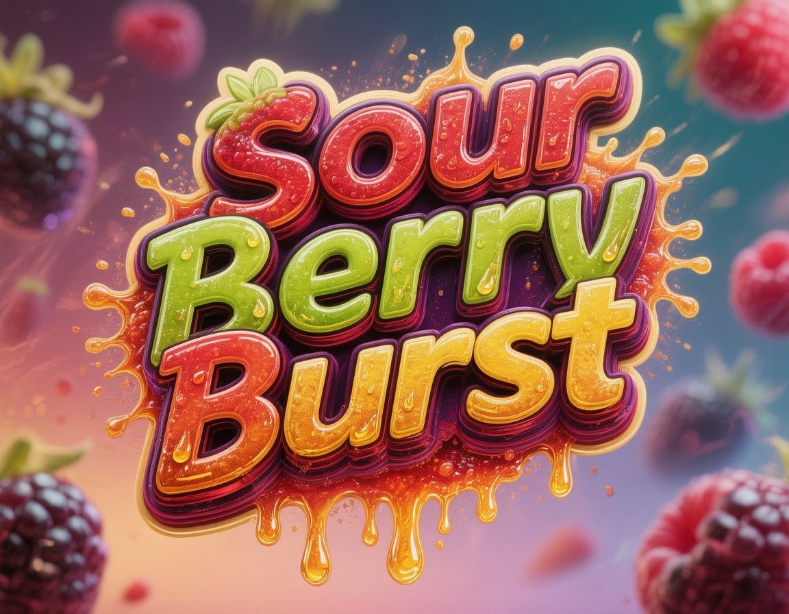 West Coast Flavors | Sour Berry Burst | Live Resin Diamond Sauce Cartridge by West Coast Flavors