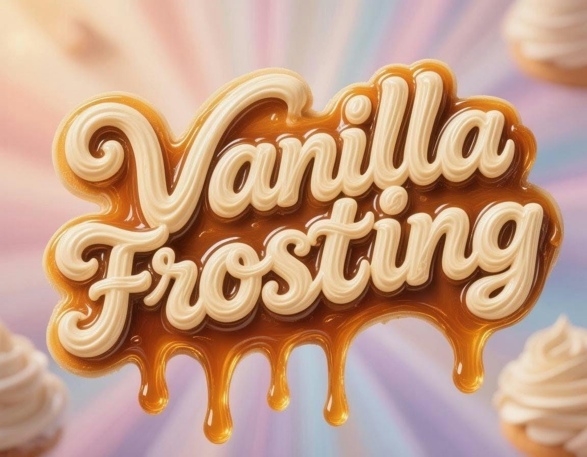 West Coast Flavors | Vanilla Frosting | Live Resin Sugar